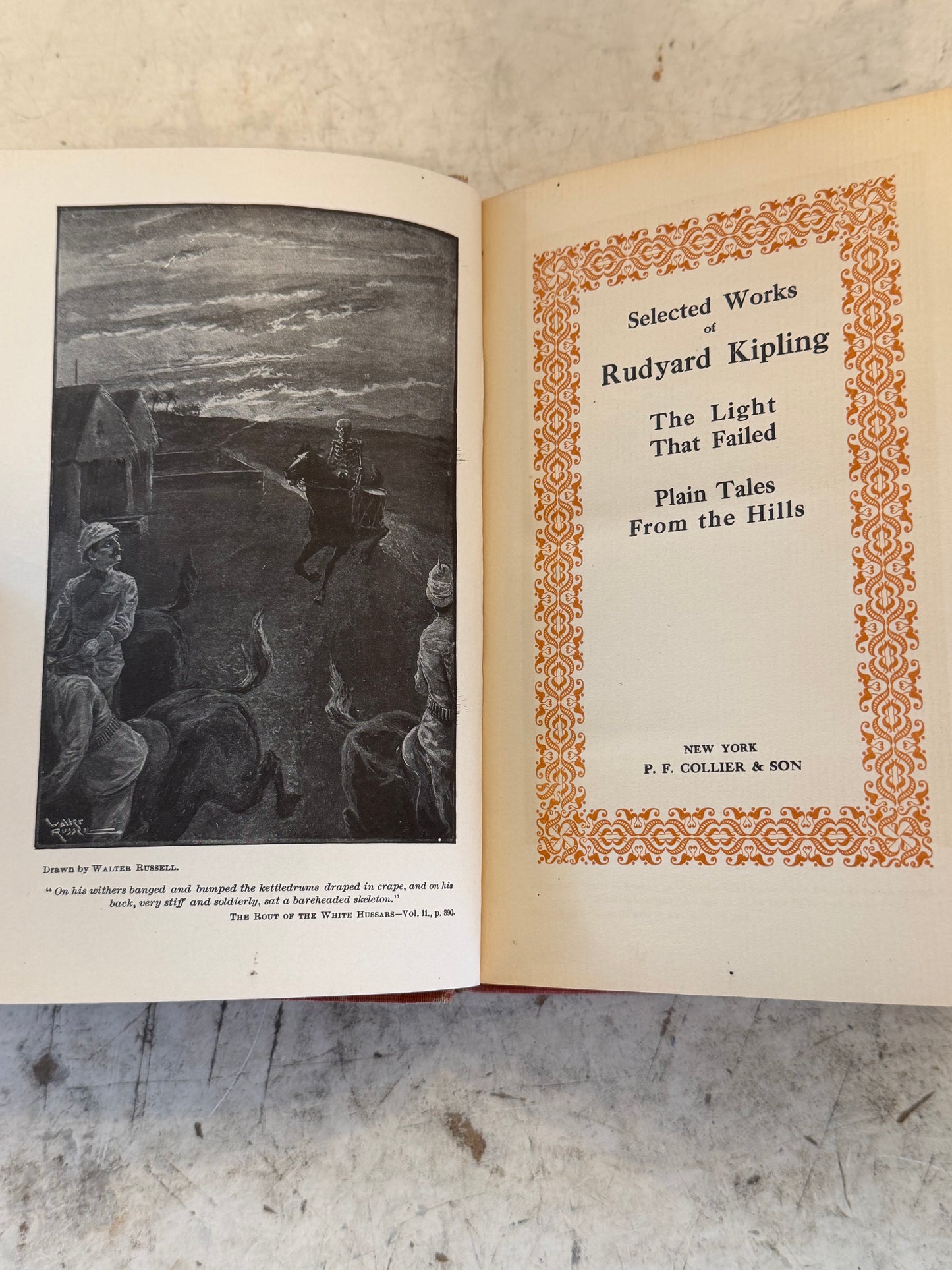 Selected Works of Rudyard Kipling - “The Light That Failed” and “Plain Tales From The Hills”