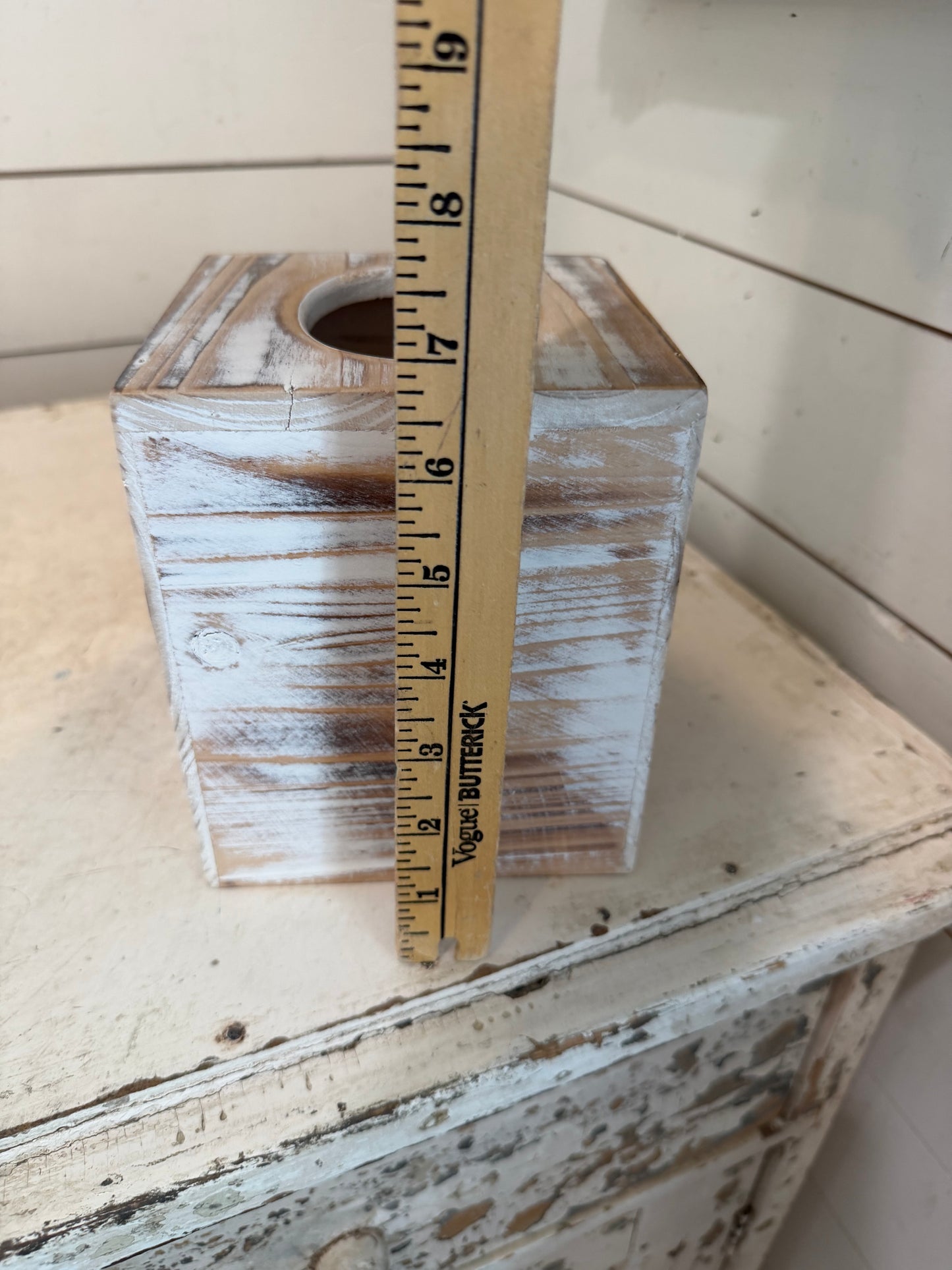 tissue box holder will get makeover