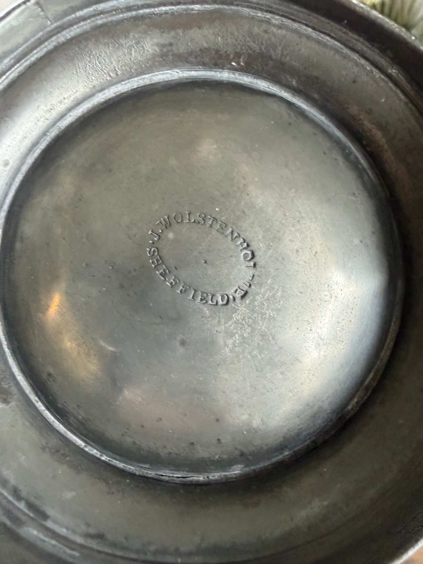 George The Fourth PEWTER ONE PINT MUG TANKARD Baluster Body C.1820-1825