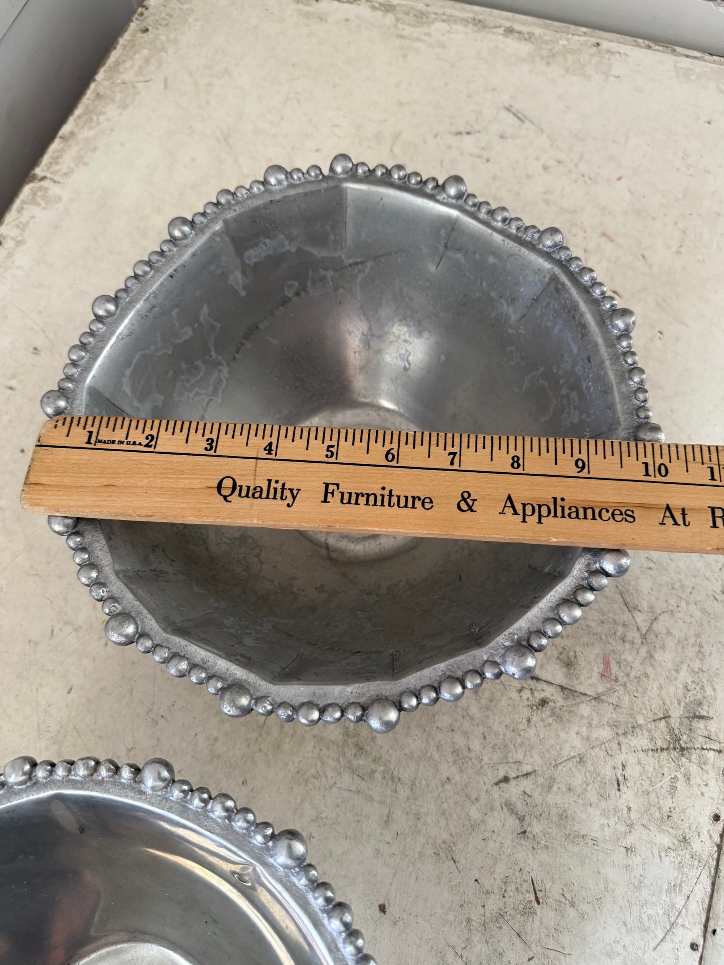 Lenox Organics Bead Metal 9-inch Bowl - sold individually