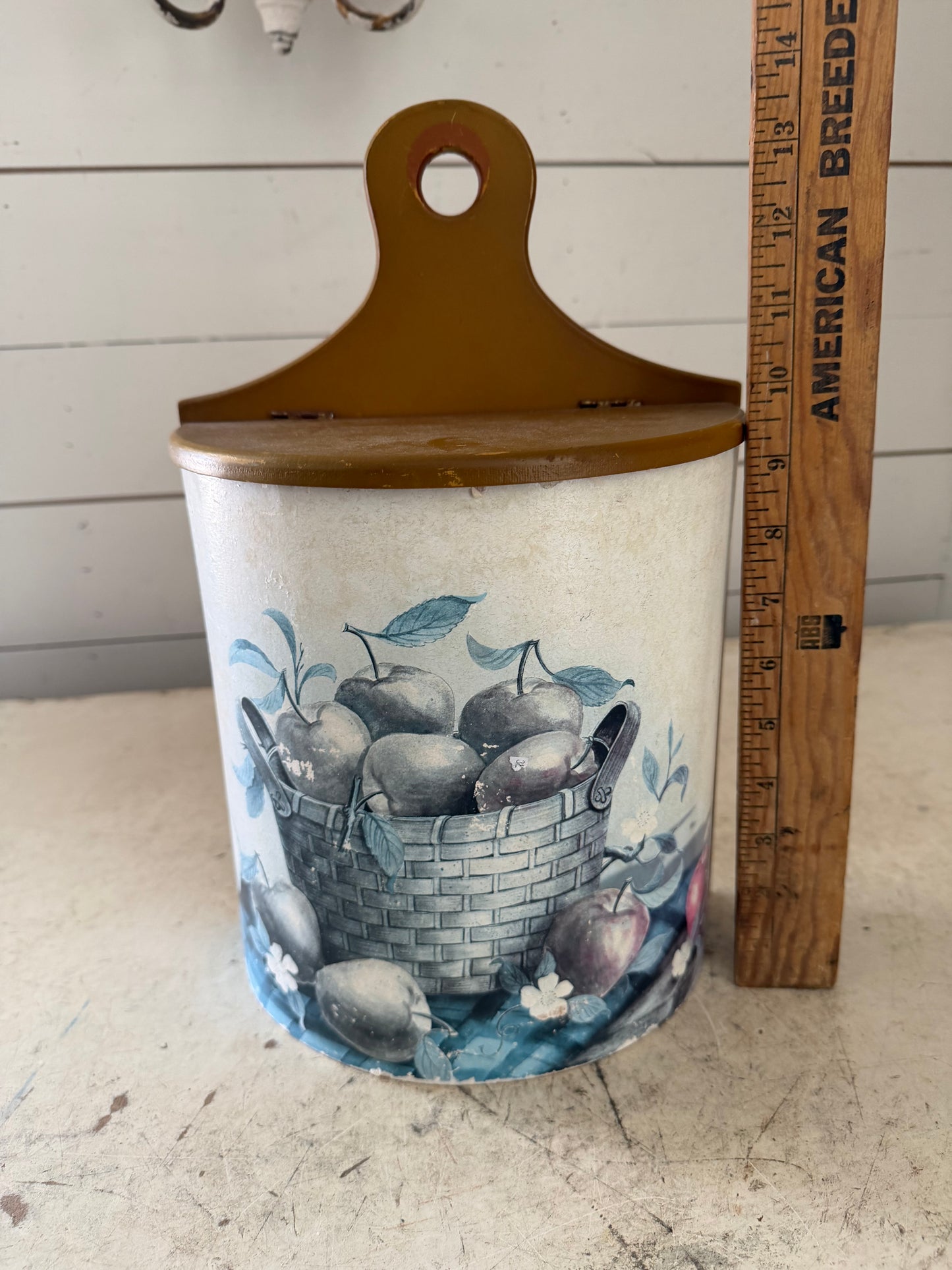 Wood Kitchen Plastic Bag Holder - Will Get Makeover
