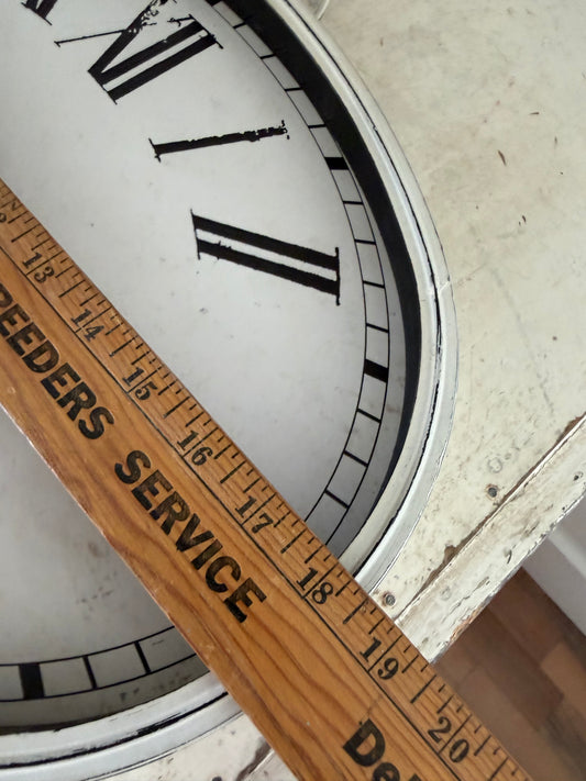 Metal Clock will get makeover no glass