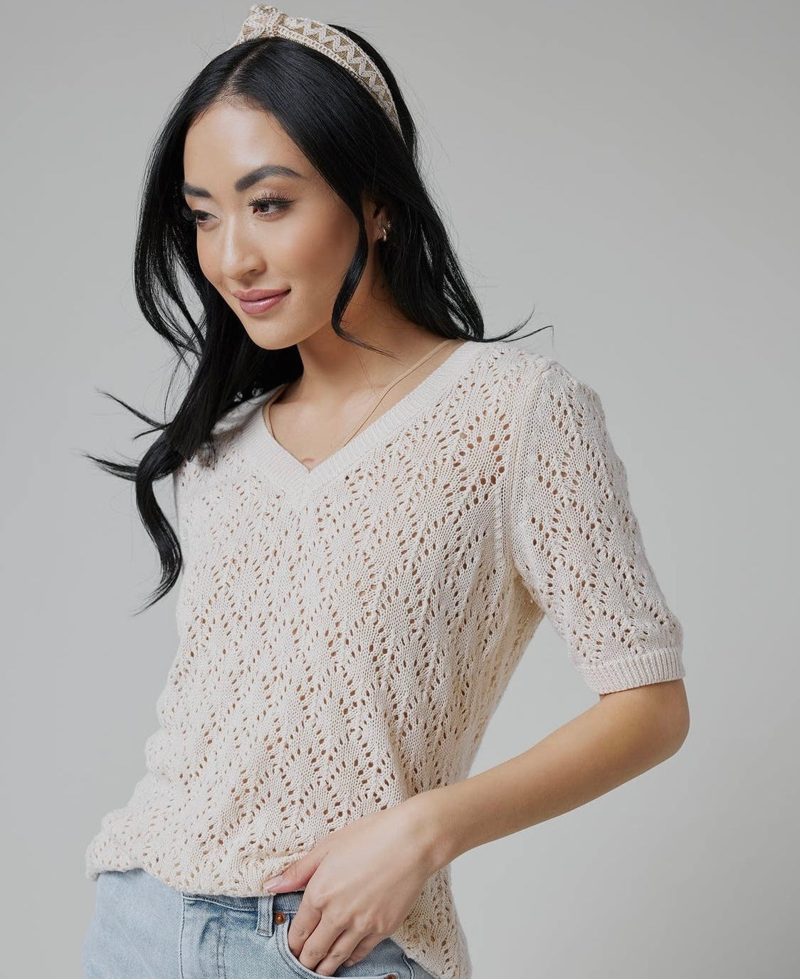 Arley V-Neck Pullover | Downeast