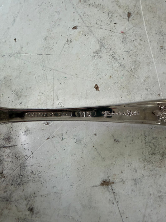 Rogers Brothers 1950’s Victorian Rose Serving Fork