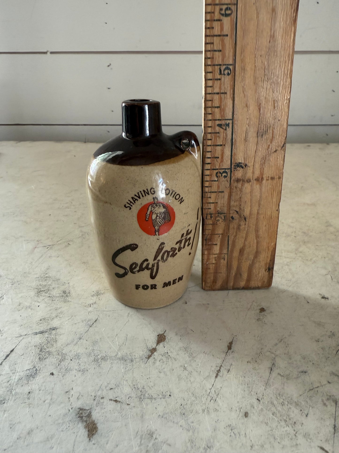 Seaforth Shaving lotion for men empty crock