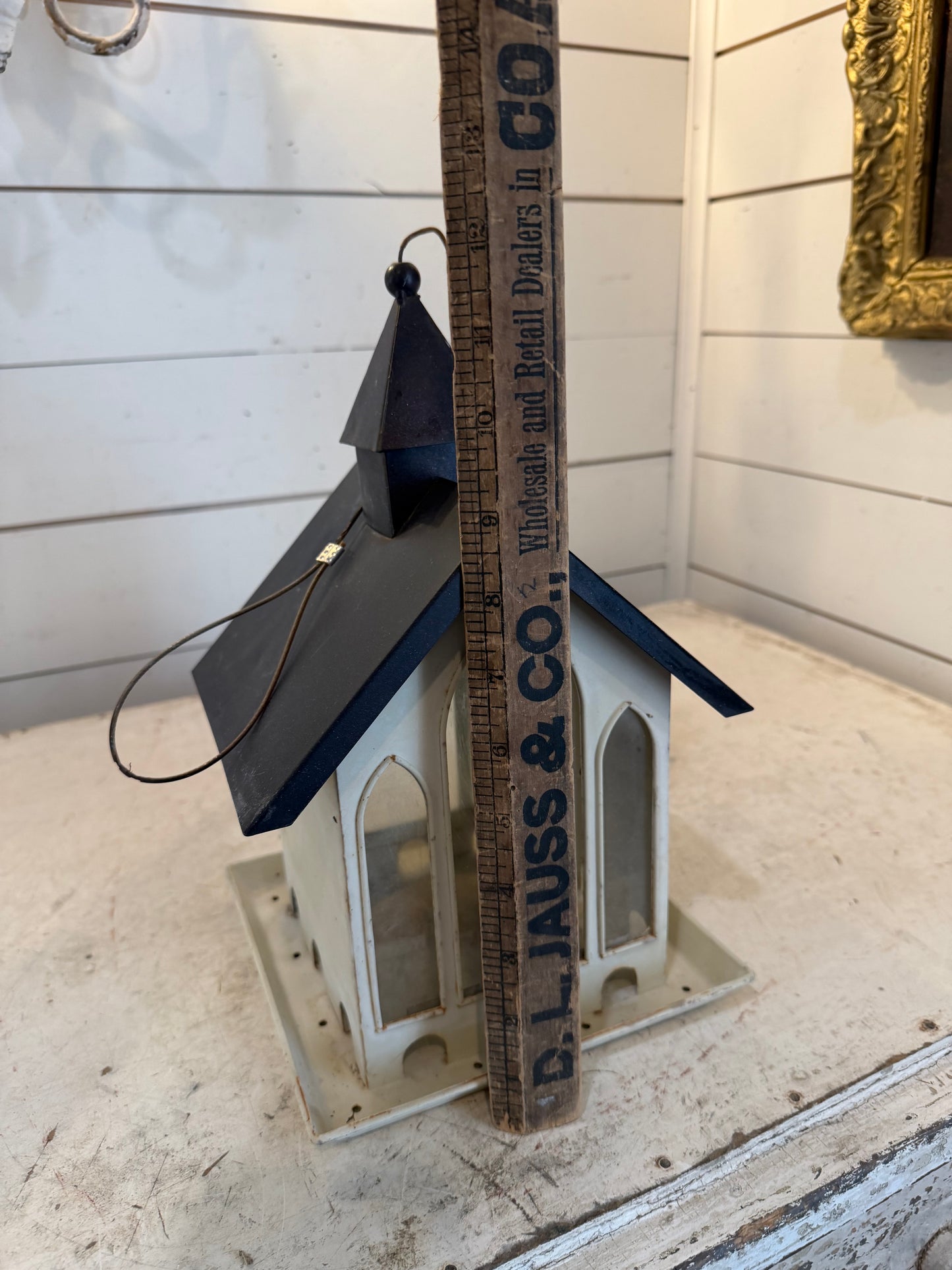 Backyard Glory Steel Hanging Hopper Bird feeder - 5-lb