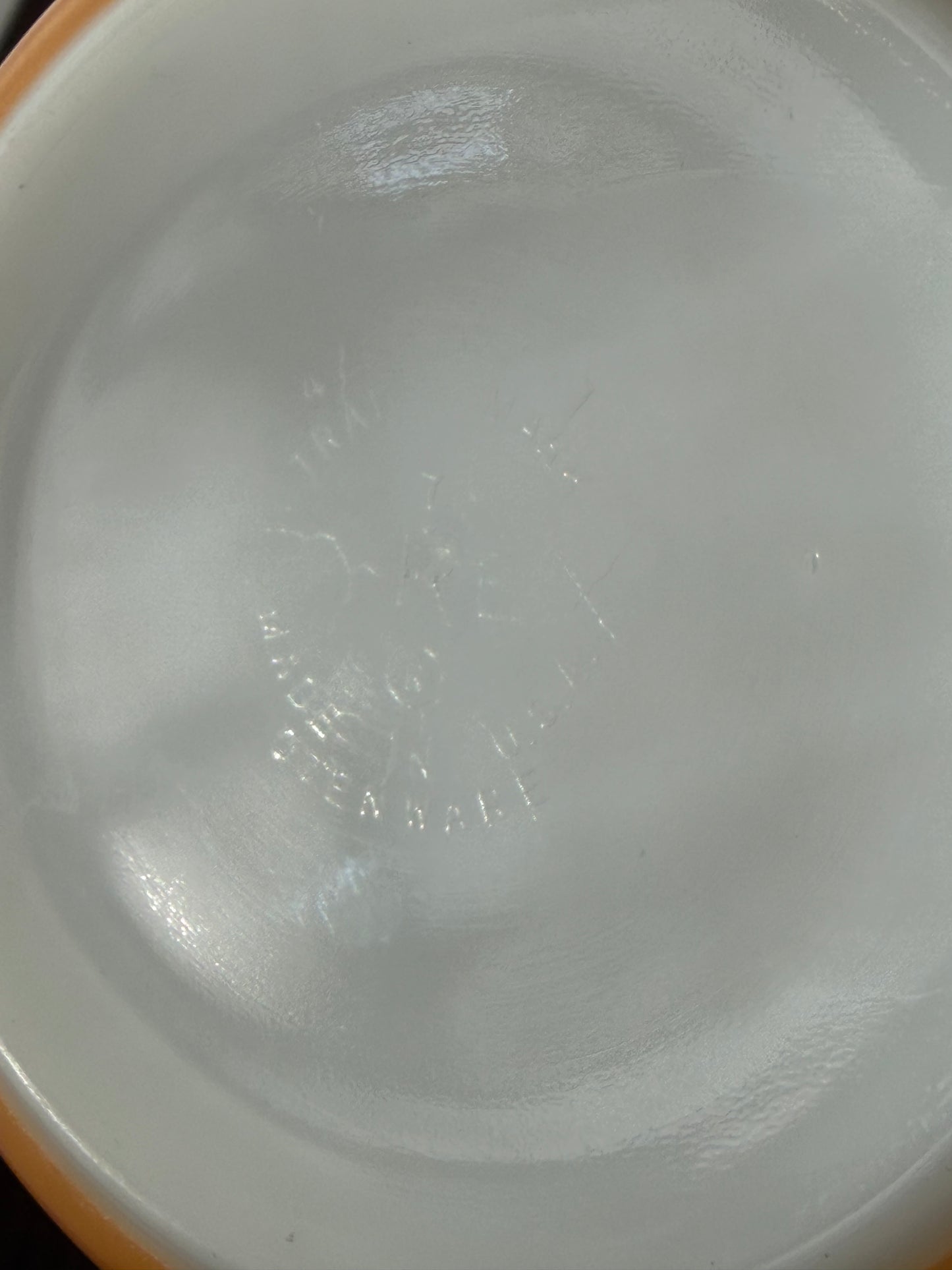 Vintage 1970s PYREX Old Orchard Baking Dish With Brown Lid