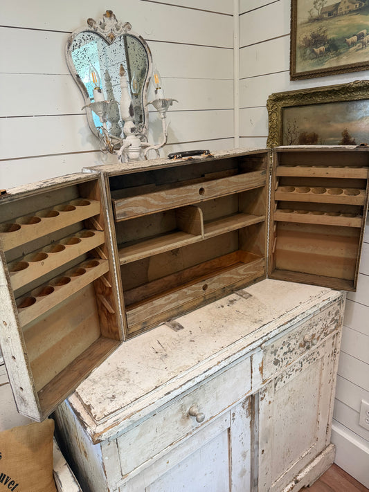 Vintage, Handmade Wood Doctors Chest