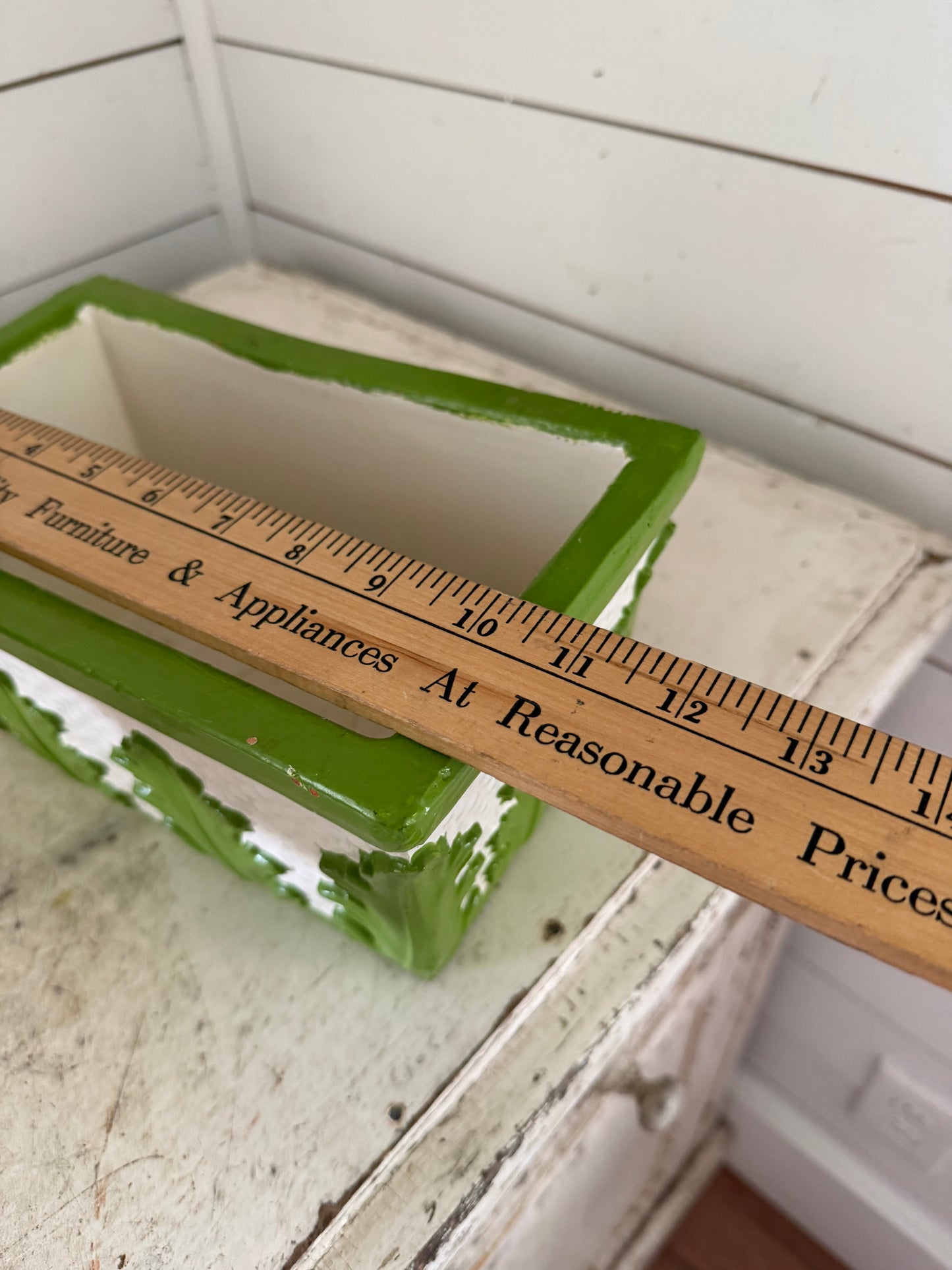 Italian rectangle planter will get makeover