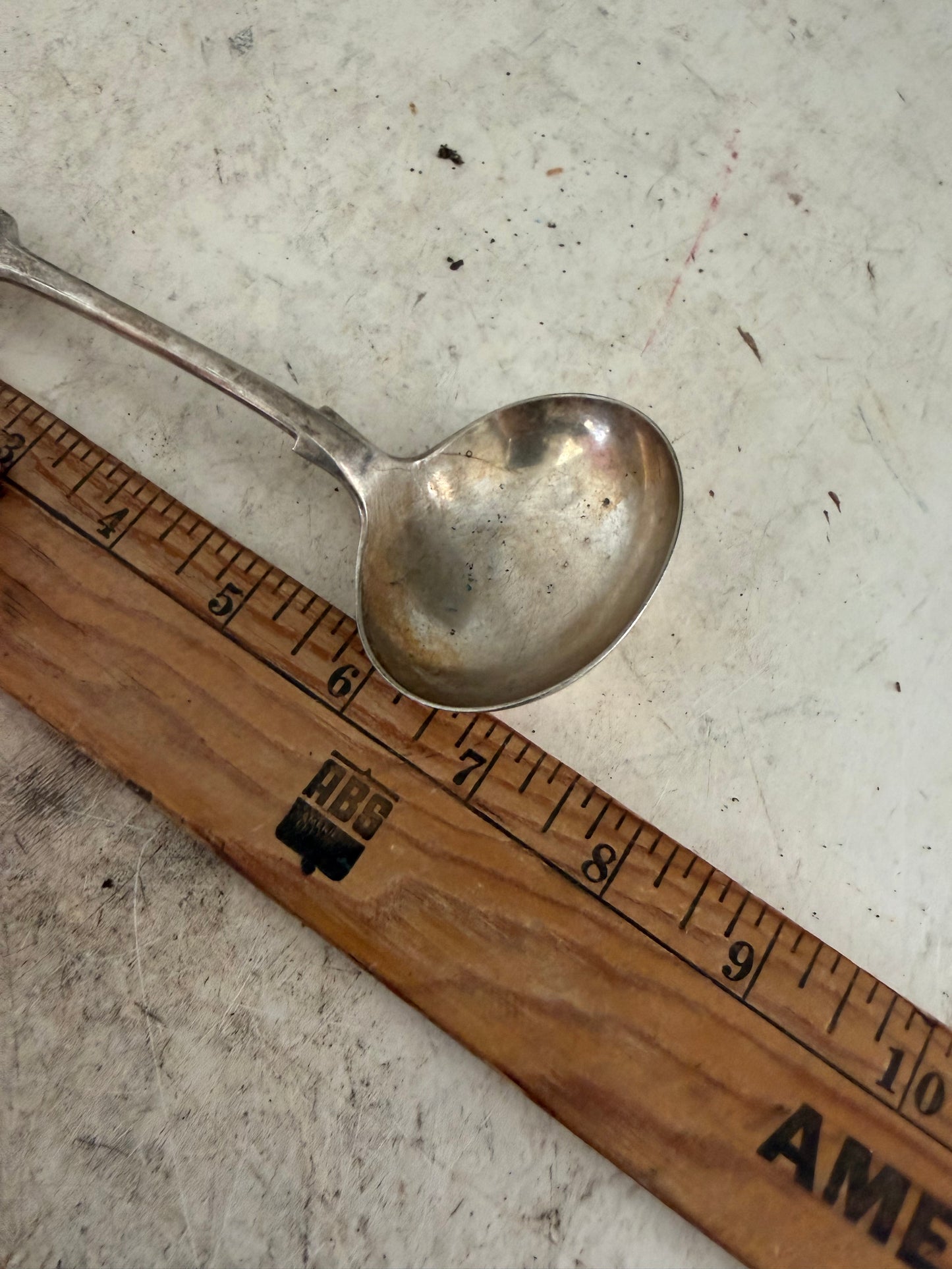 19th Century Ladel Spoon EP Silverplate