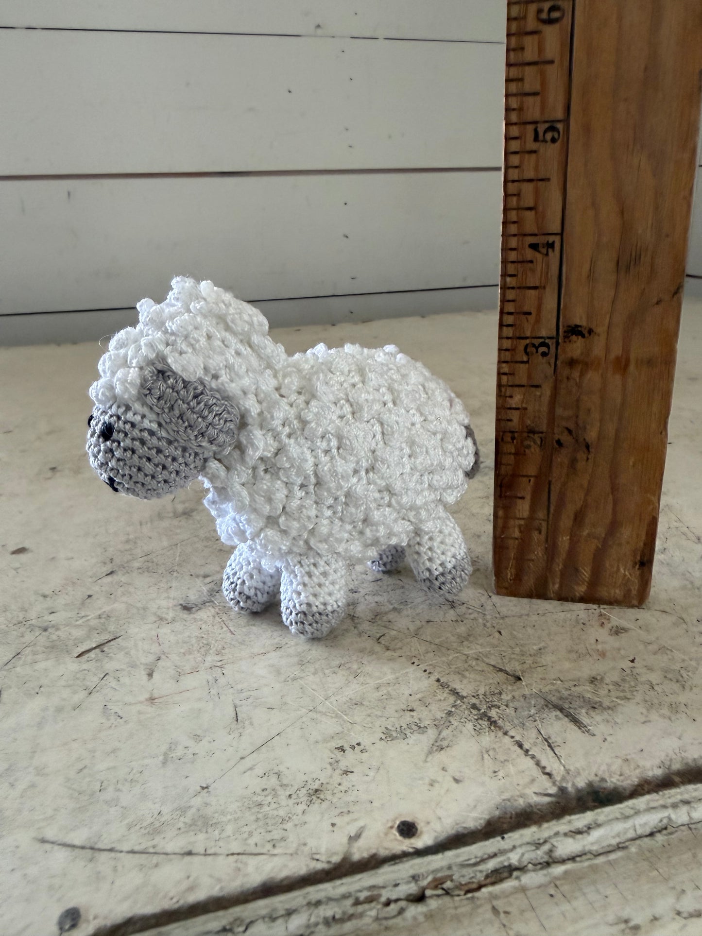 Melange Collection Little Crochet Lamb