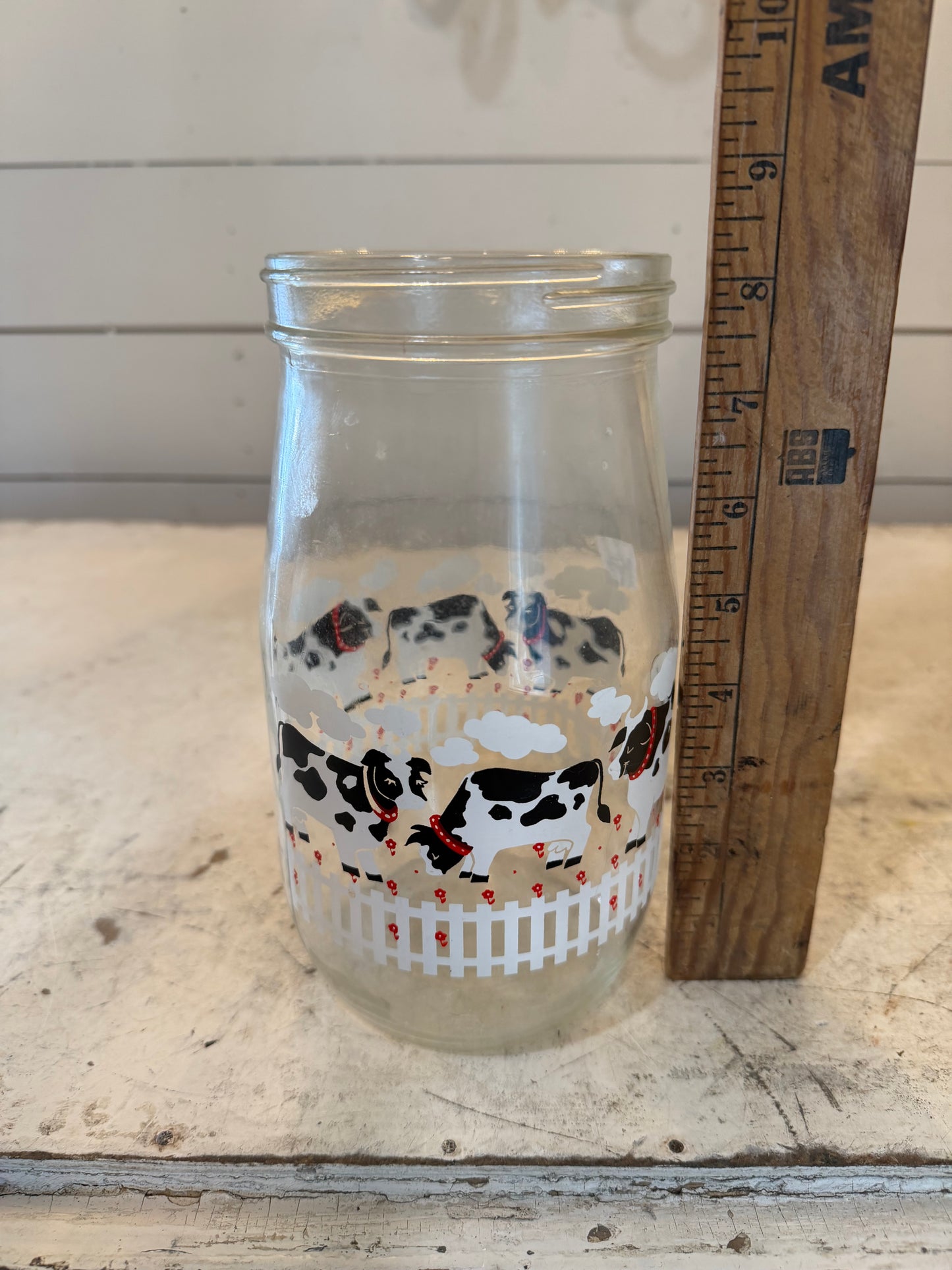 Carlton Glass 1.5L Cow Jar
