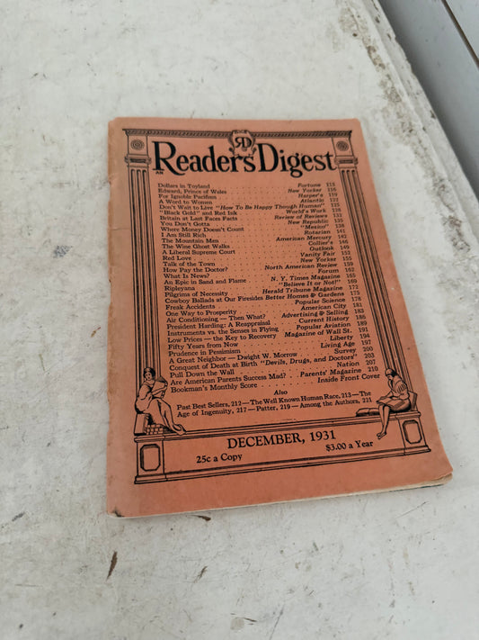 Vintage Lot of Readers Digest Magazines