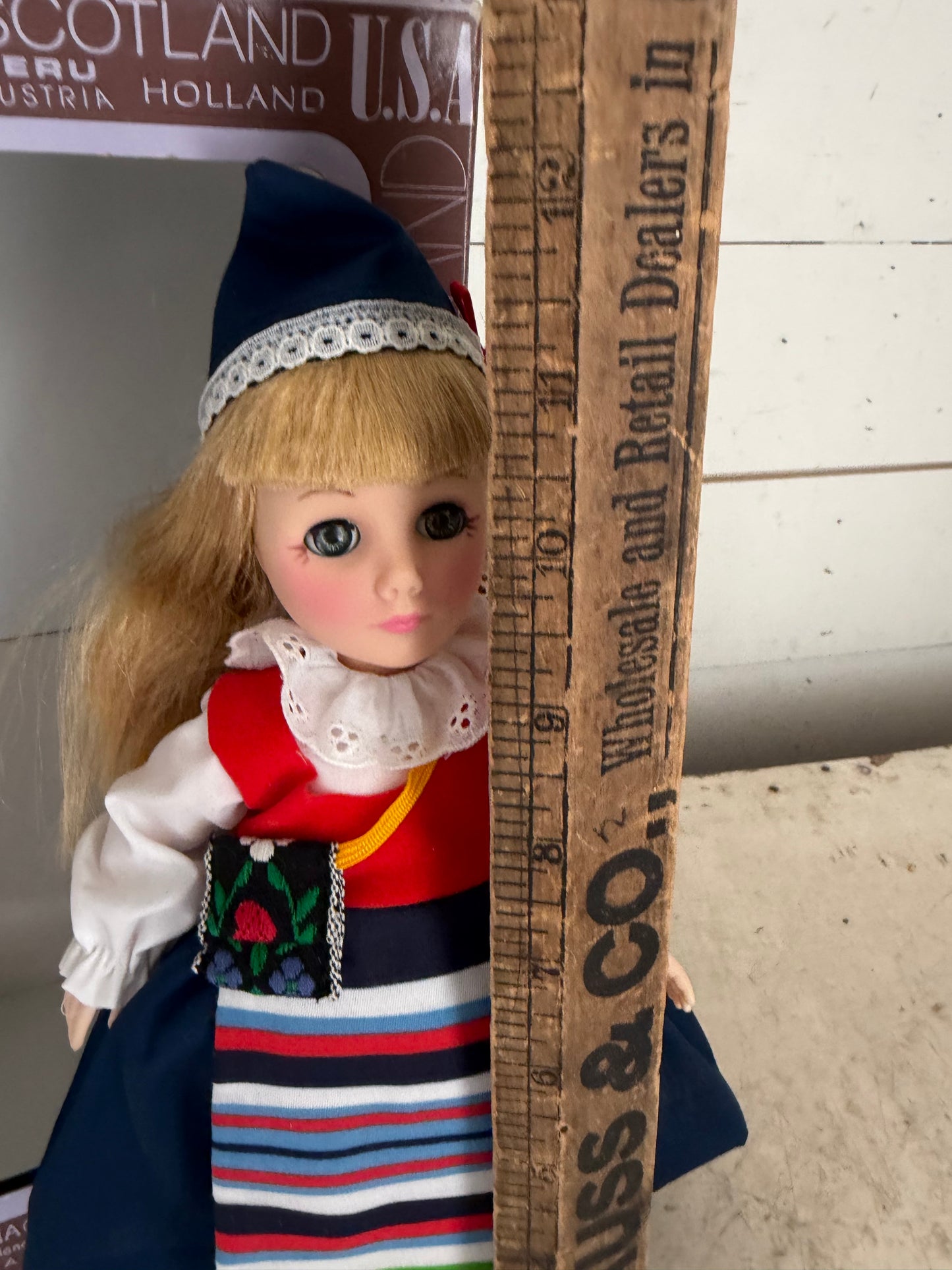 VINTAGE "The Wonderful World Of Effanbee Dolls" DENMARK W/ORIGINAL BOX