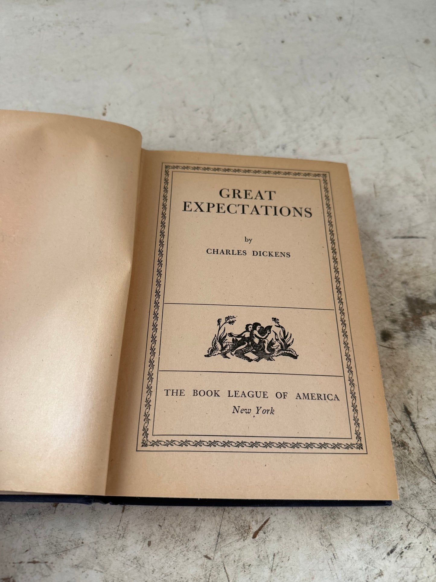 Great Expectations by Charles Dickens The Book League of America Hardcover