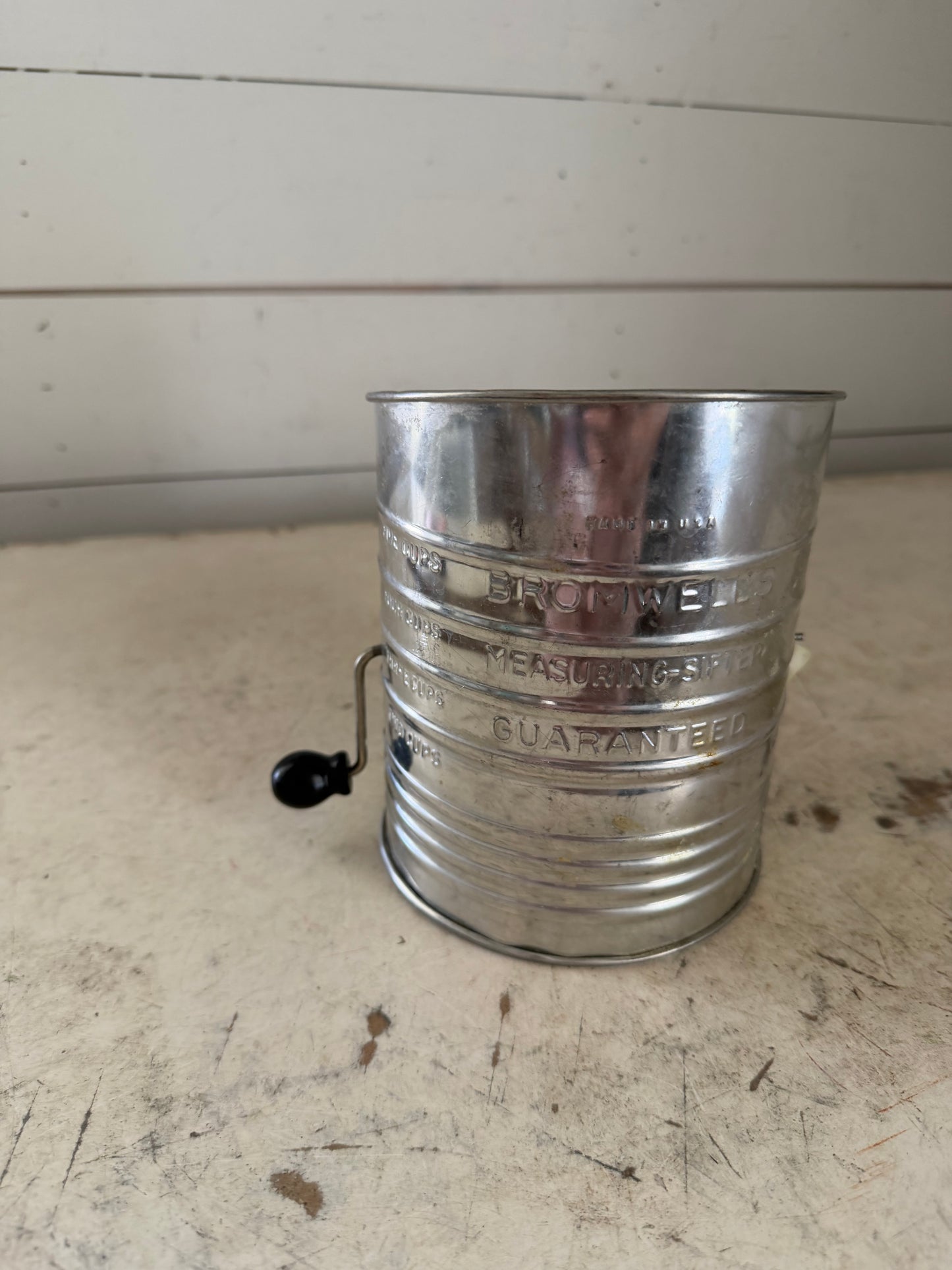Vintage Flower sifter will get makeover