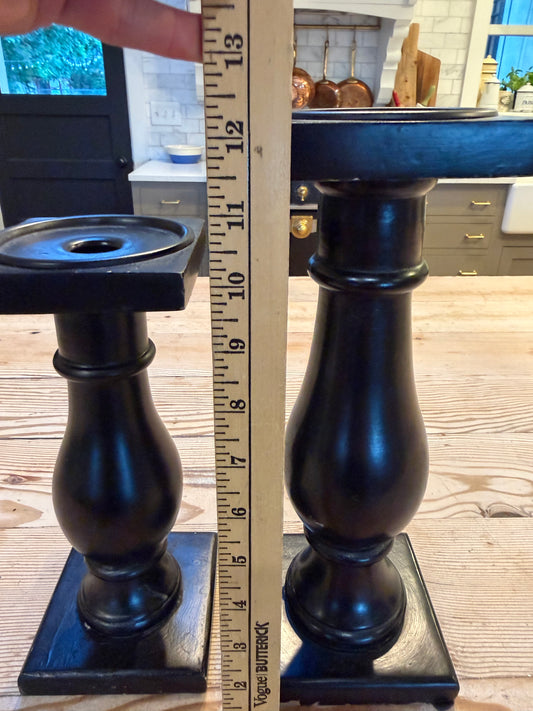 Set of pillar candlesticks will get makeovers