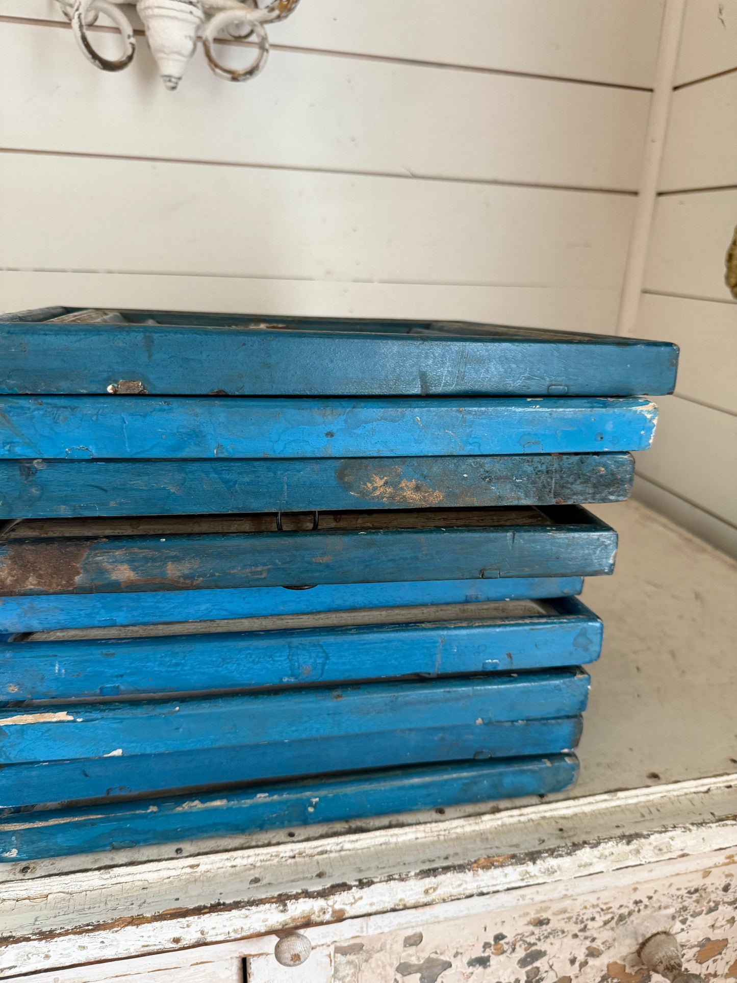 Vintage Wood Photo Frame 5x7 sold individually - each slightly different