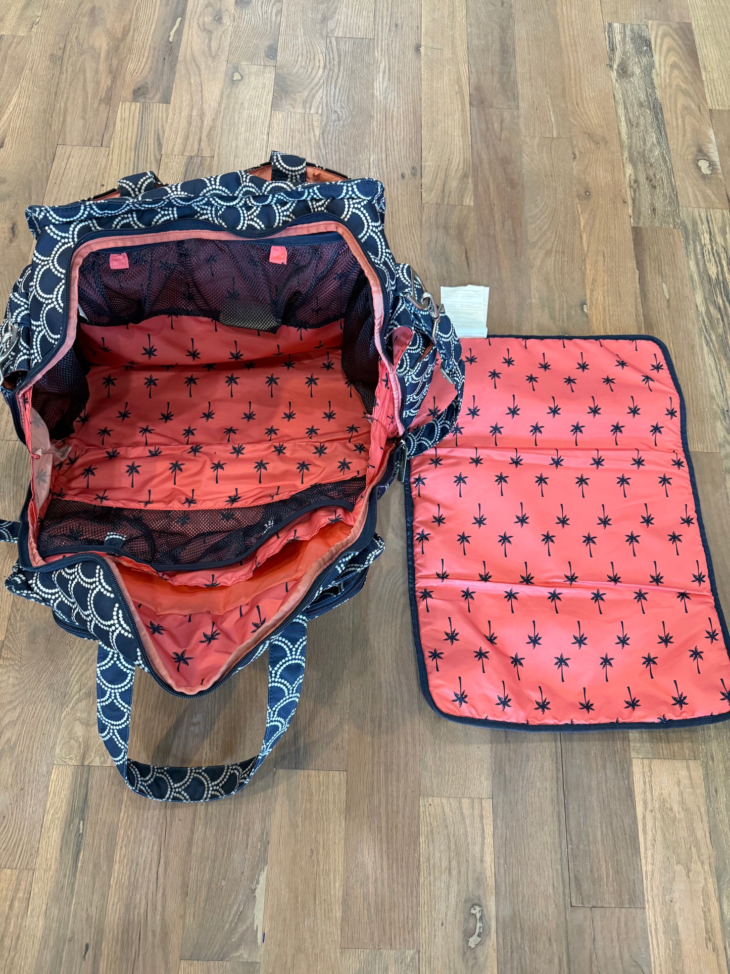 jujube Be Prepared Large Diaper Bag With Changing Pad - washed and good condition