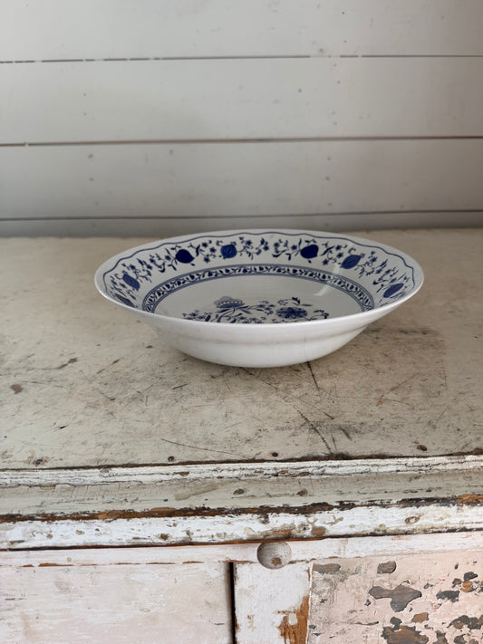 Blue Onion Serving Bowl by Cipa Italia