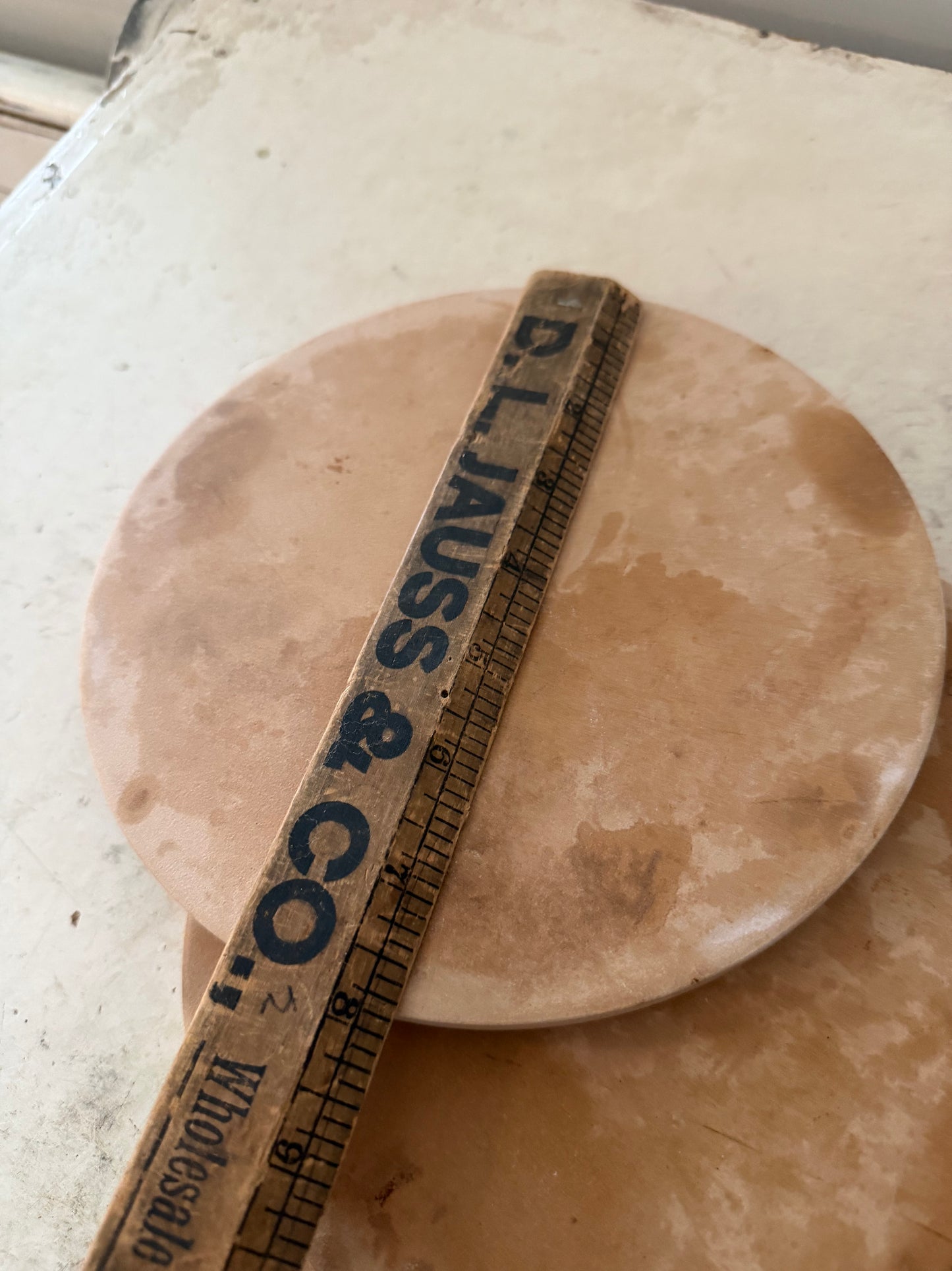 Small stoneware round sold individually