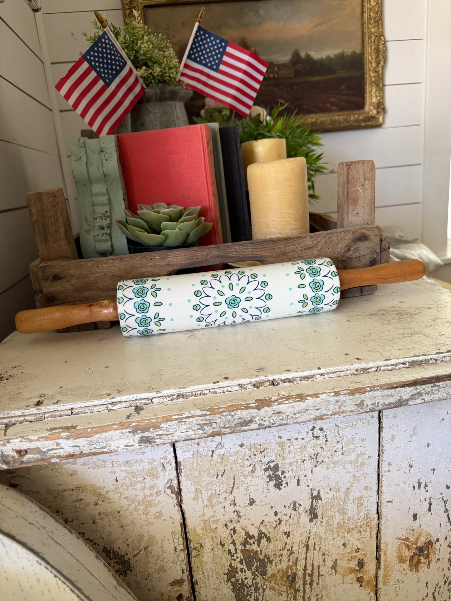 Ceramic rolling pin