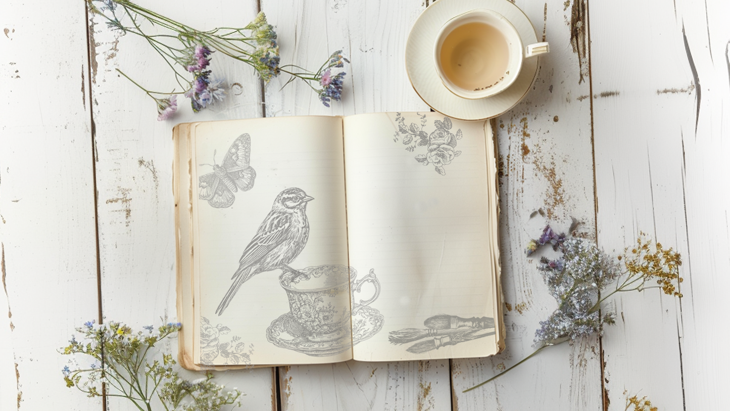 Charlotte | Decor Stamp | IOD Iron Orchid Designs