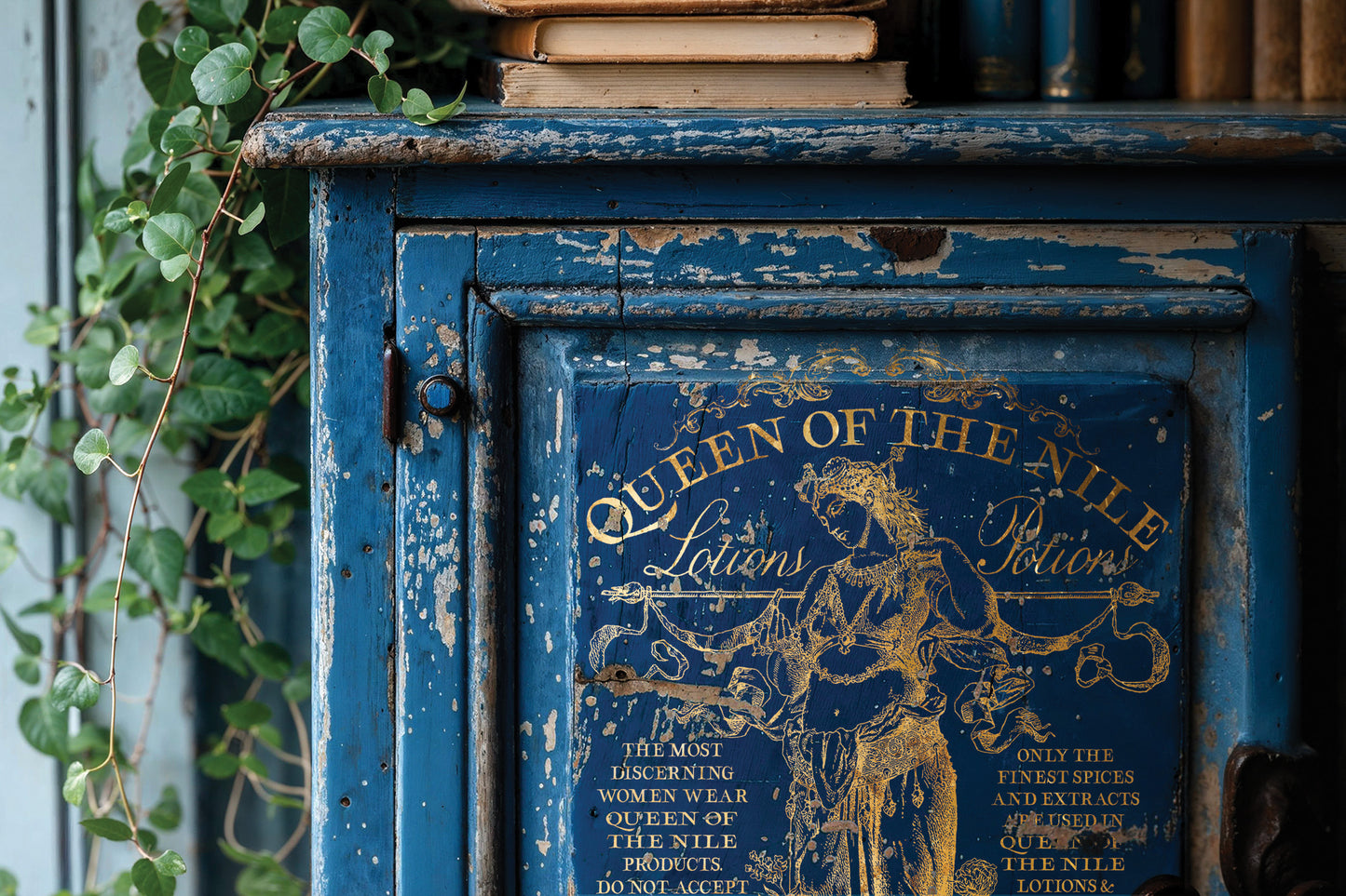 Curated Signage | Gilded Foil Transfer | IOD Iron Orchid Designs