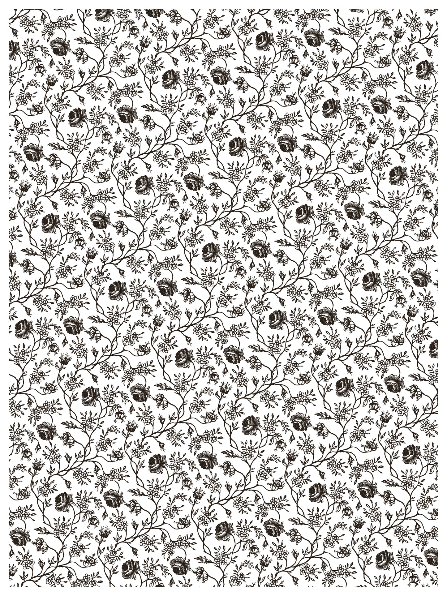 Delft Traditions Noir | Paint Inlay | IOD Iron Orchid Designs