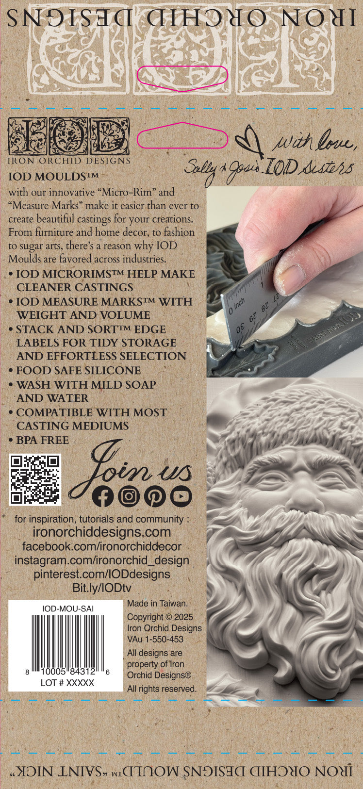 Saint Nick | Mould | IOD Iron Orchid Designs