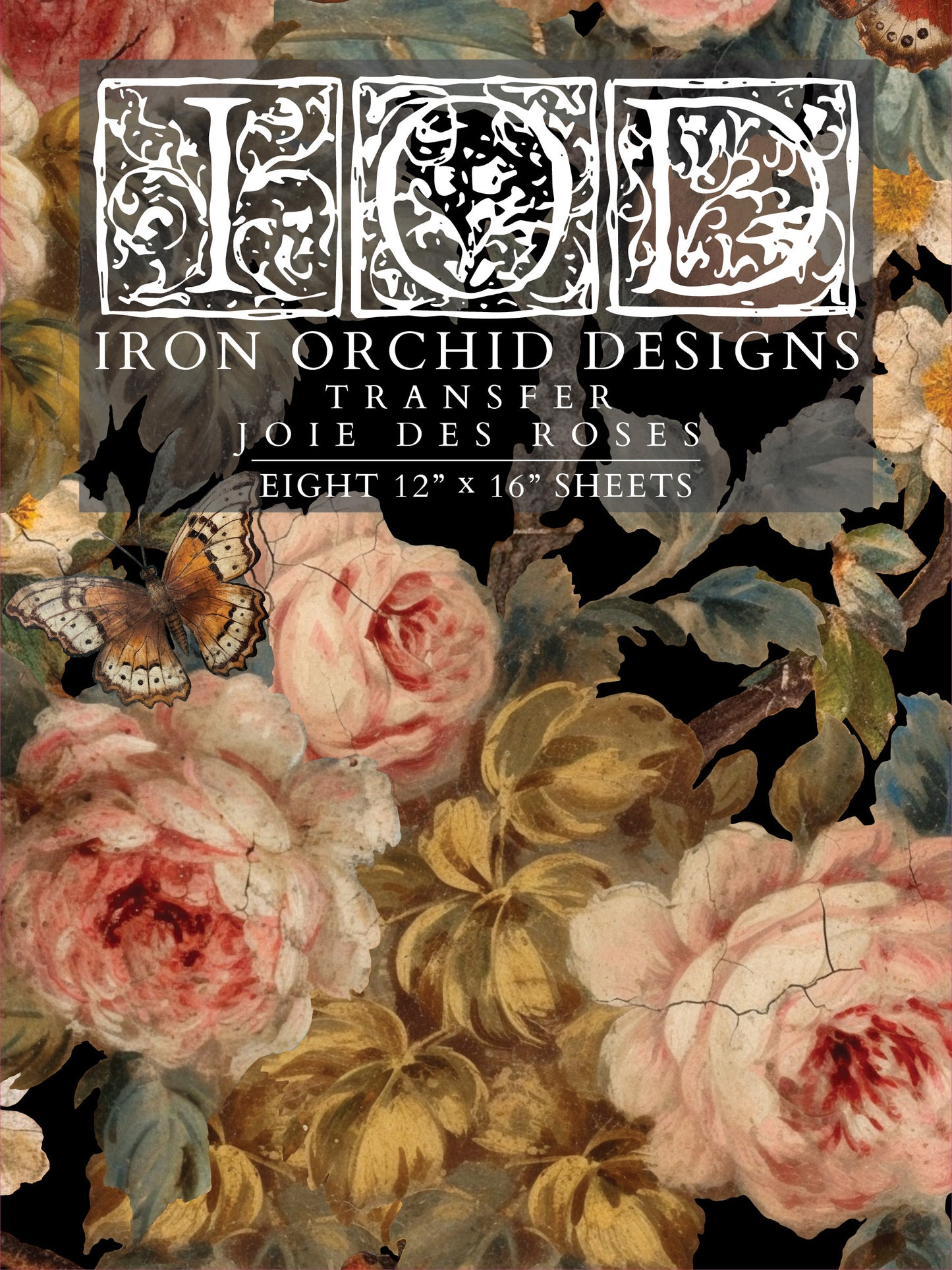 Iron Orchid Designs Joie des Roses | IOD Transfer***