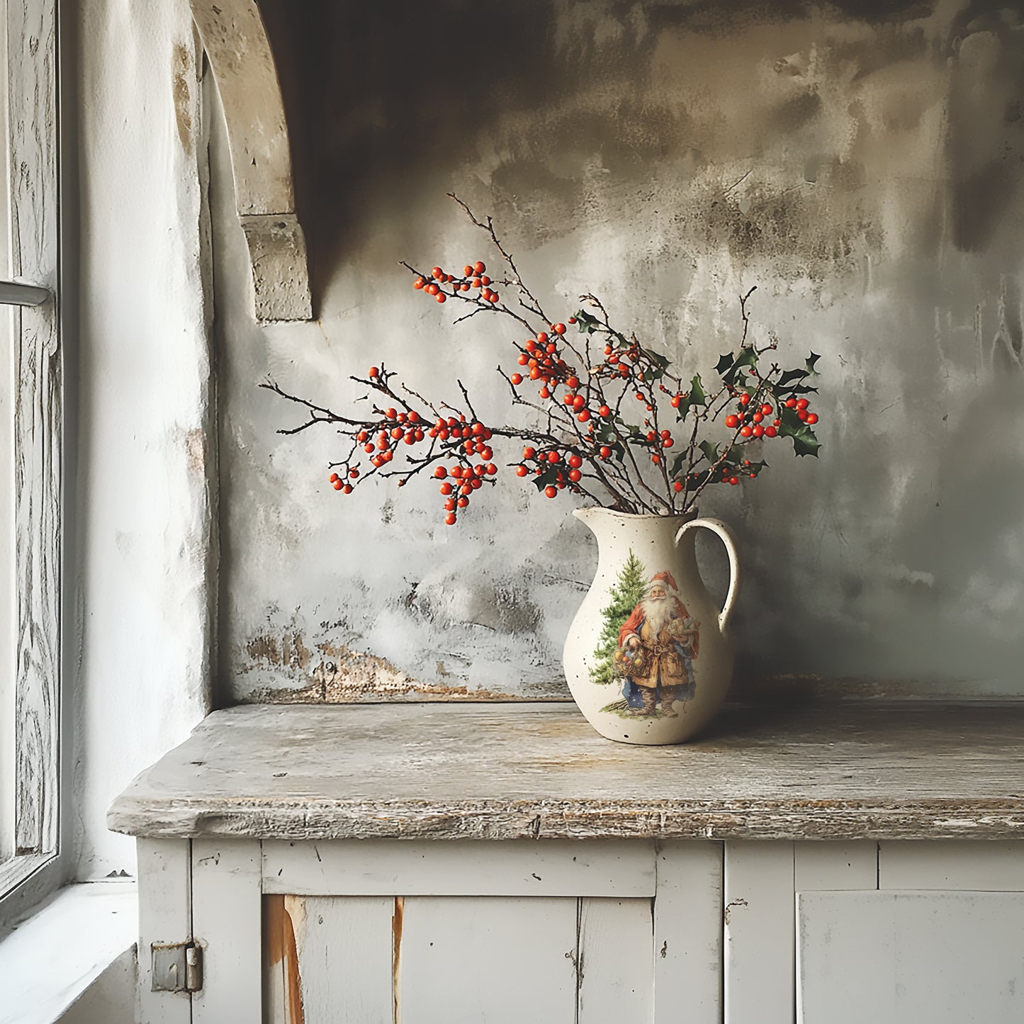 Santa's Hollow | Transfer | IOD Iron Orchid Designs