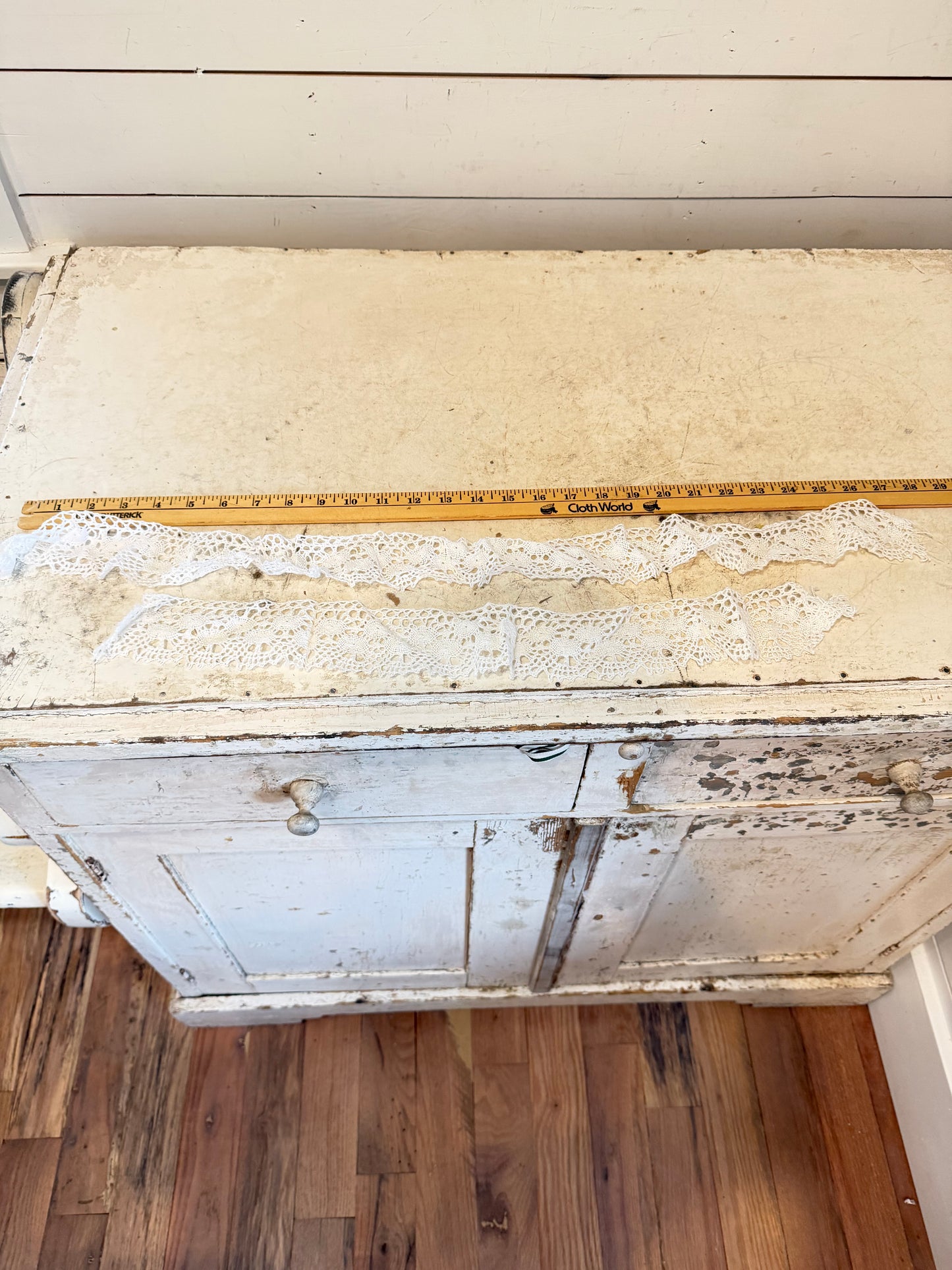 Vintage crochet lace