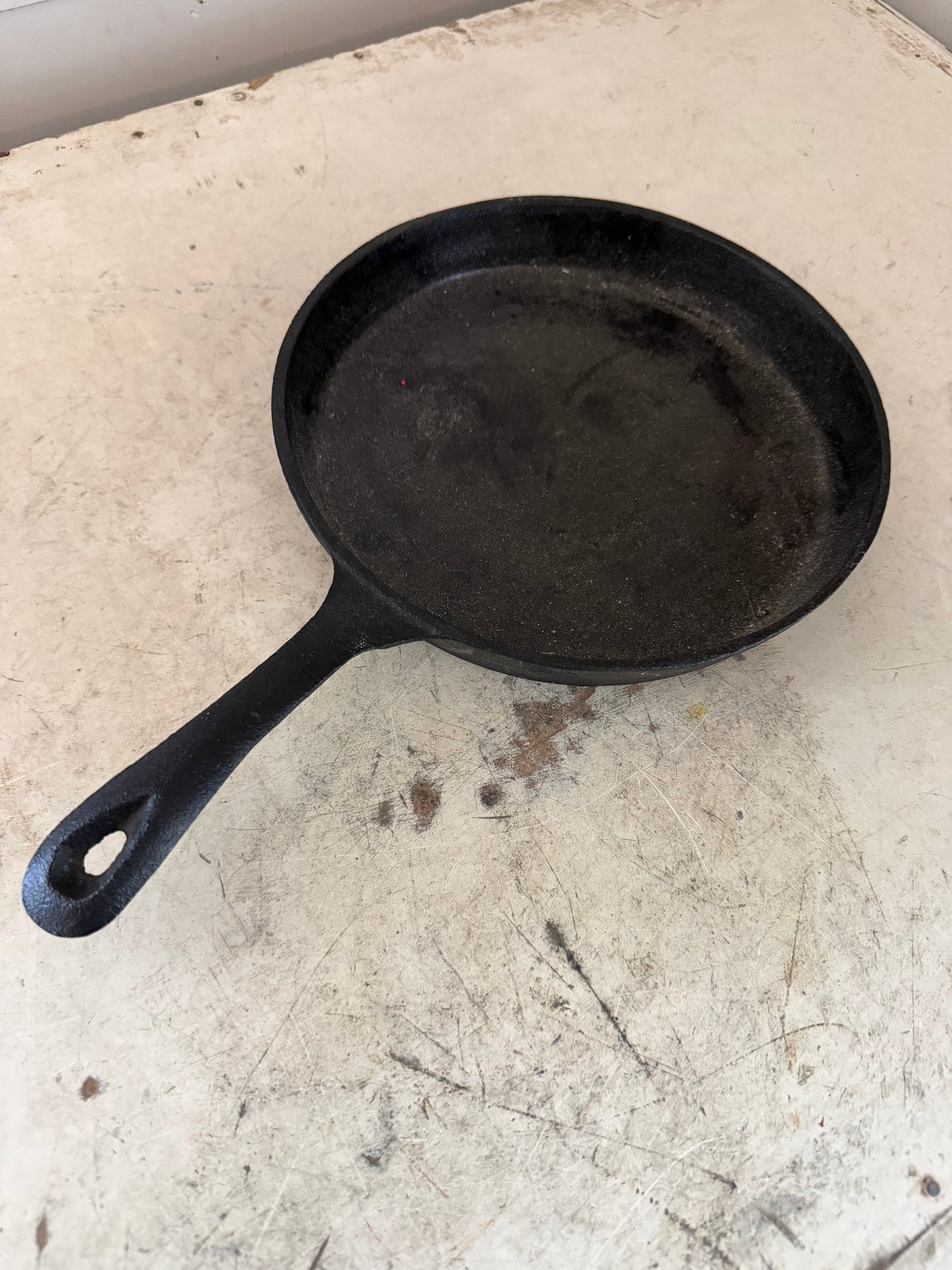 Set of cast-iron pans