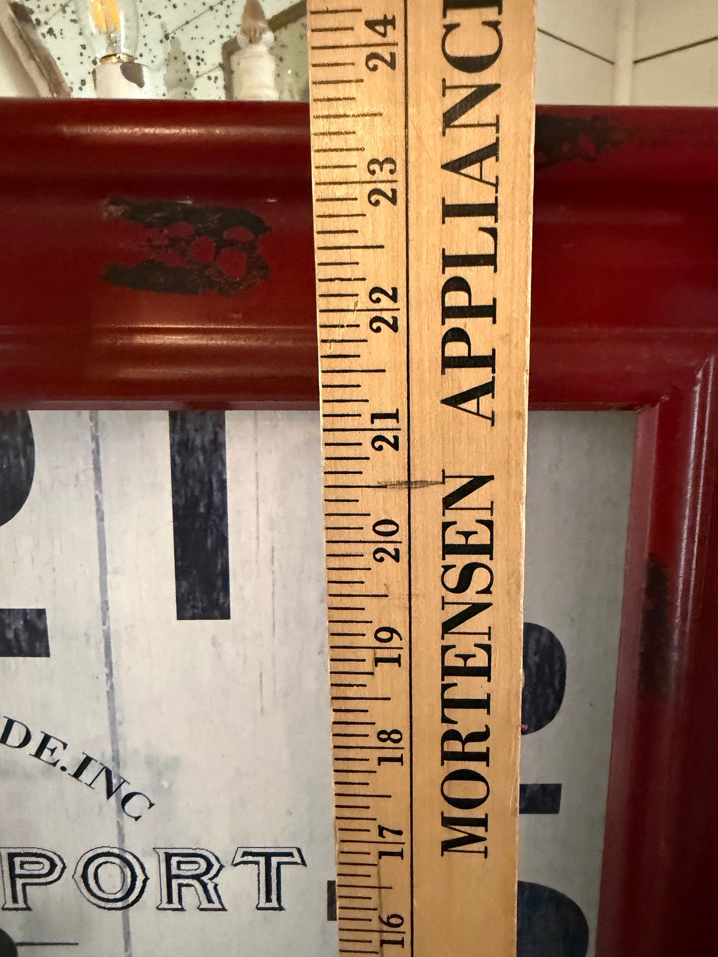 Large oversized clock frame will get repainted