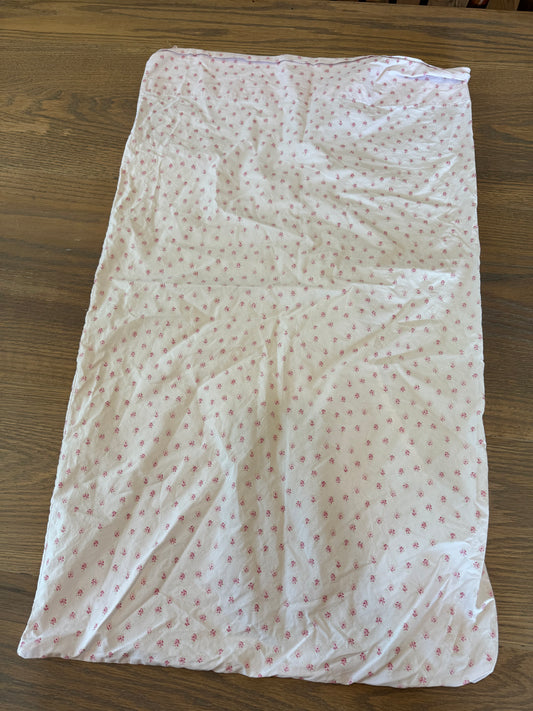 Pink small rose standard pillowcase