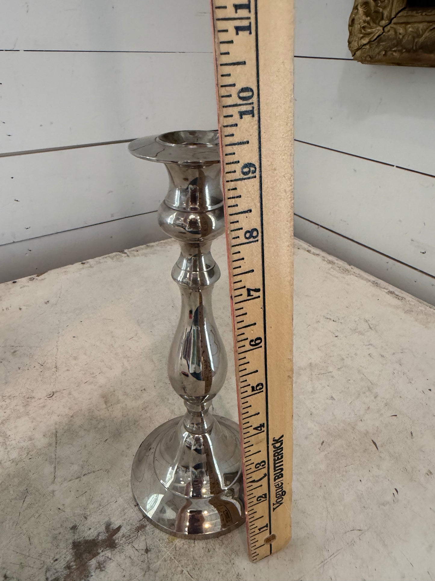 Metal candlestick