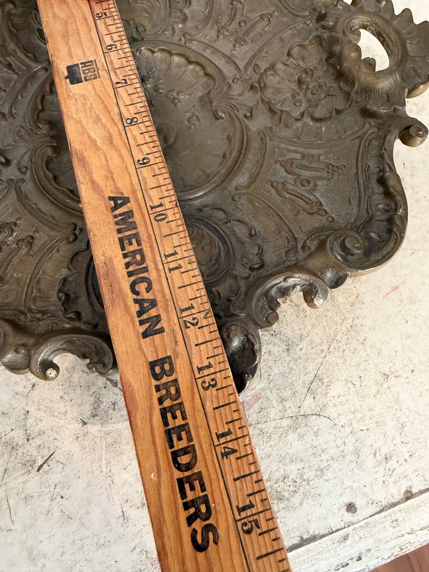 Neoclassical Style Bronze Cupid Dish