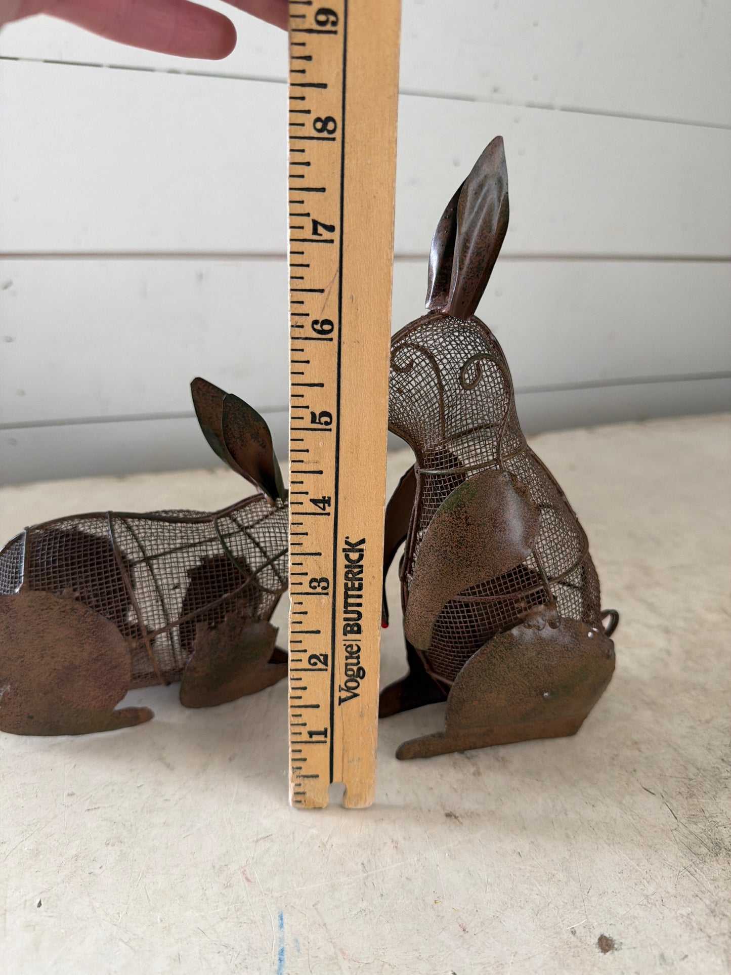 Wire mesh bunny set