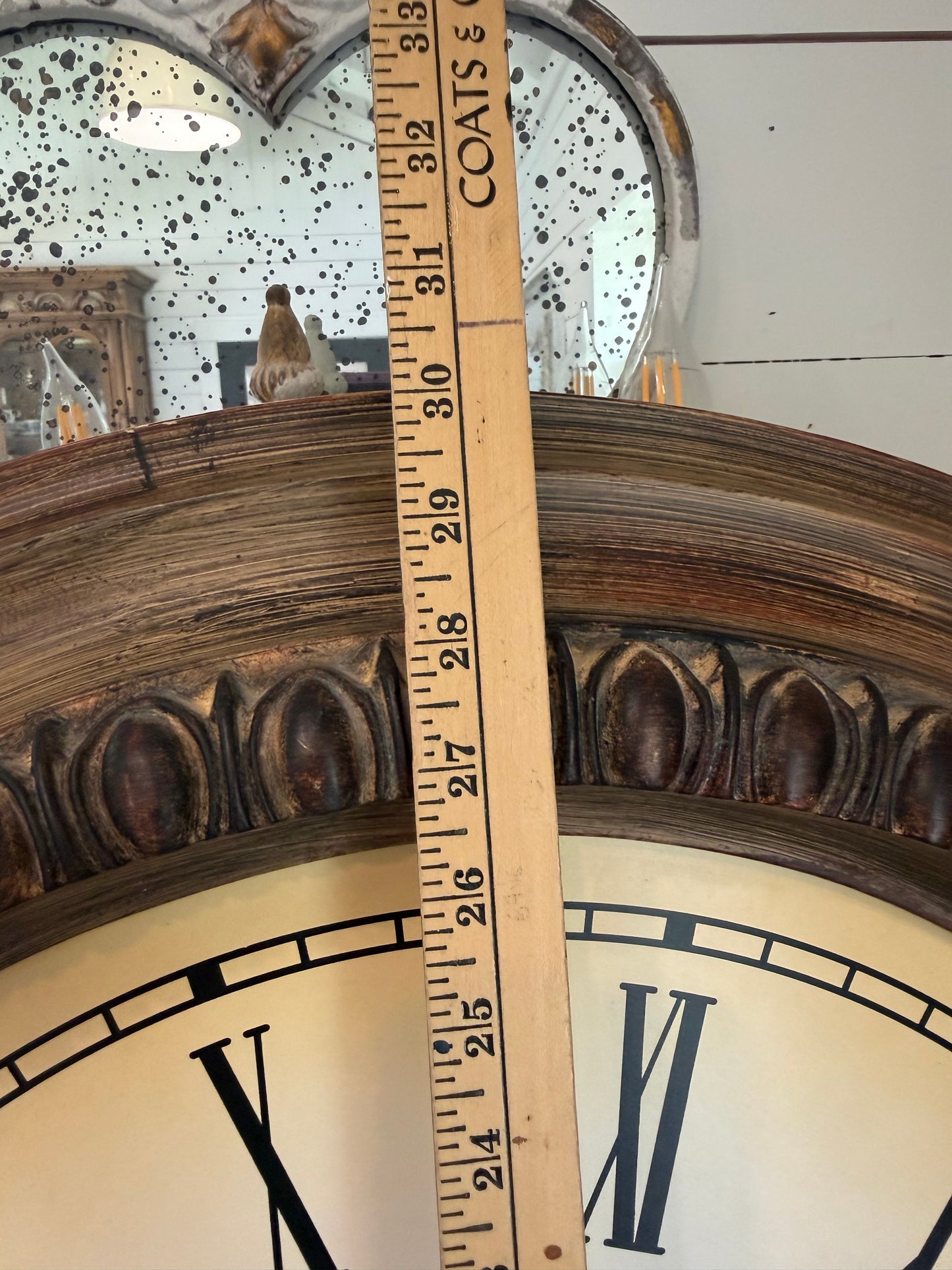 Frame will get clock removed and art put in with a makeover