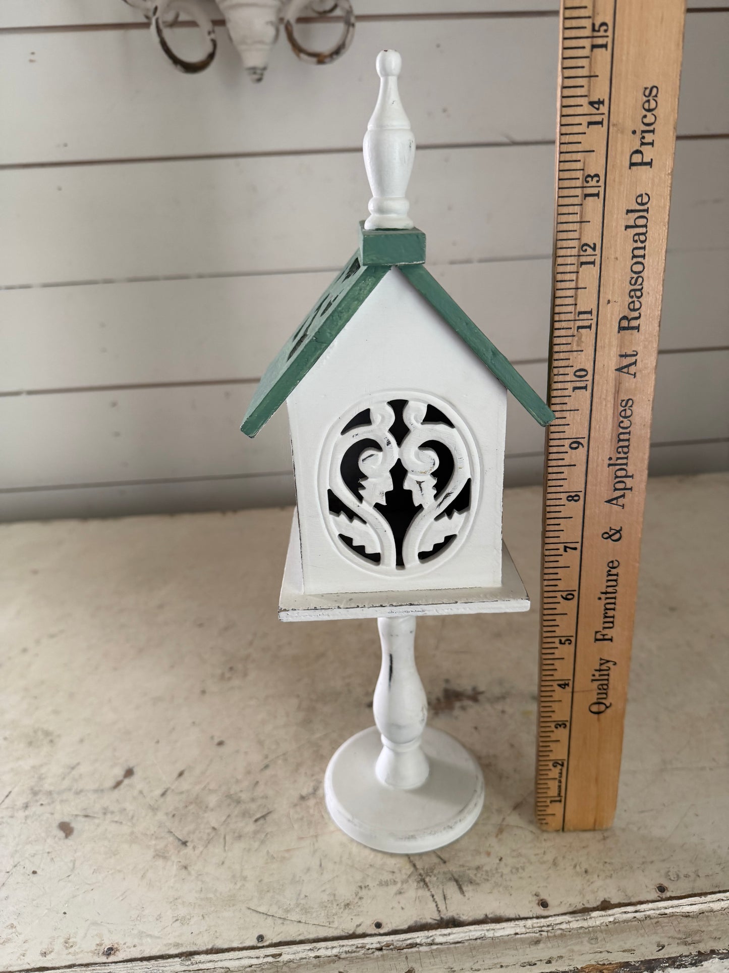 Decorative Wood Church Style Birdhouse - will get makeover