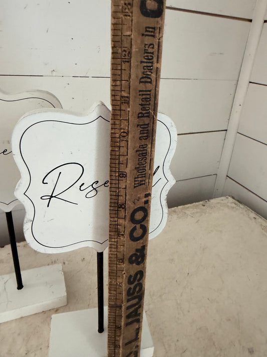 Stand-up signs sold individually will get a makeover