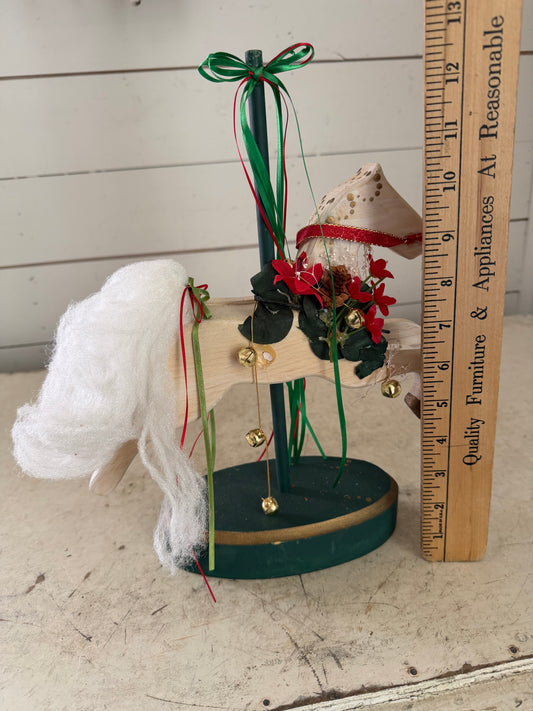 Wood Carousel Horse will get makeover