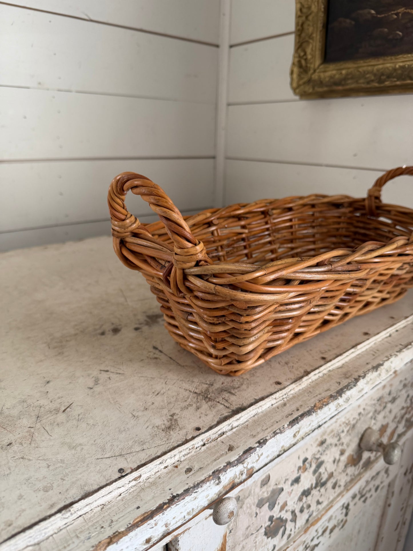 Rectangle Wicker Bread Basket