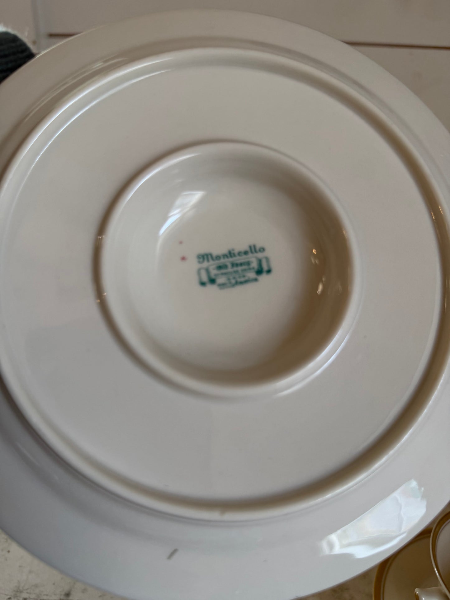 Vintage Syracuse Monticello "Old Ivory" Dishes - sold individually