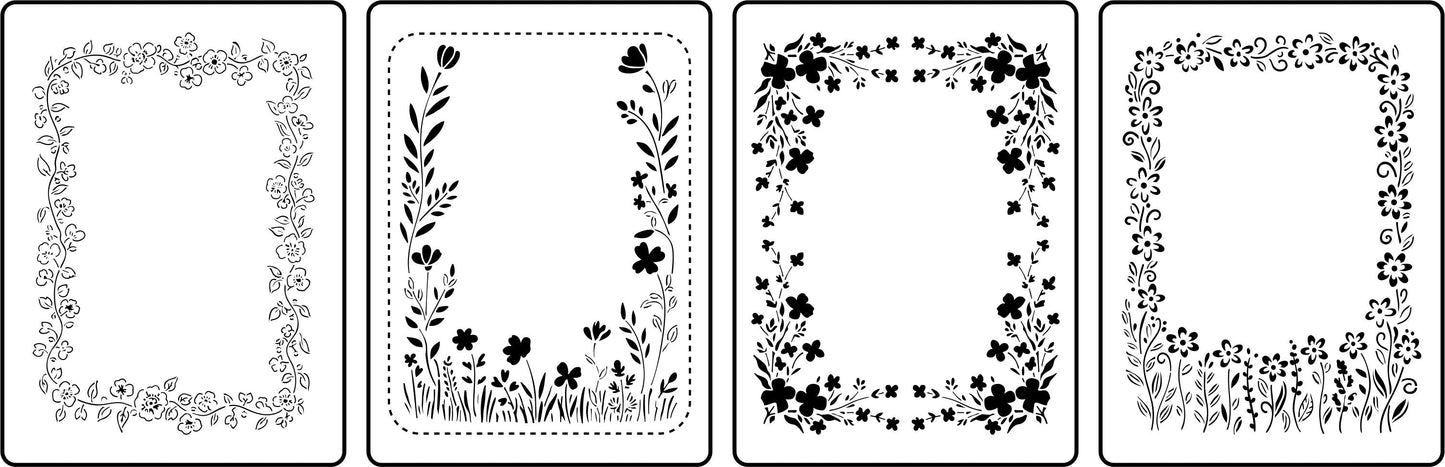 Floral Frames | Black Friday 2025 JRV Stencils