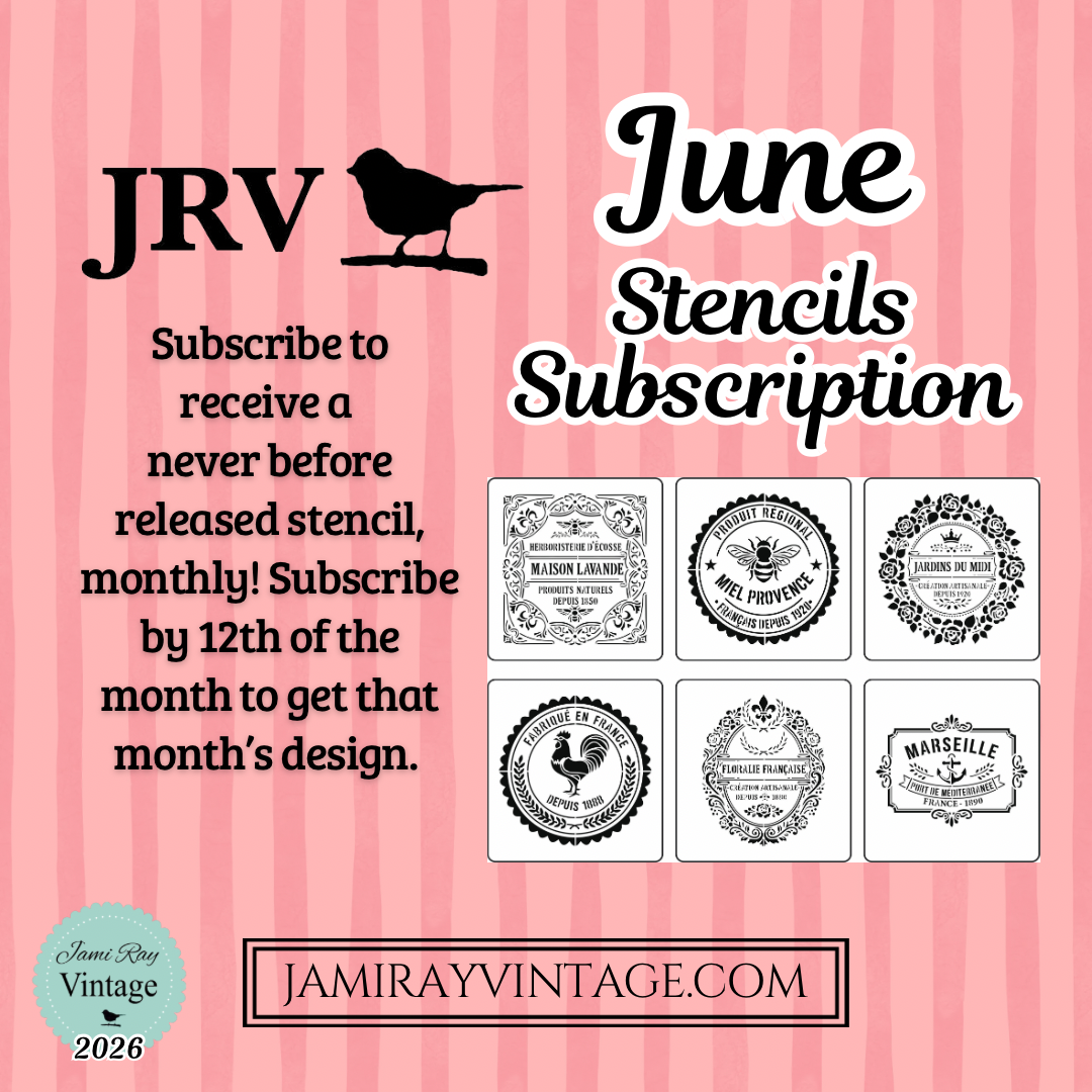 JRV Stencil Subscription | Sign Up by 06/12/26 To Get June 2026 Stencils