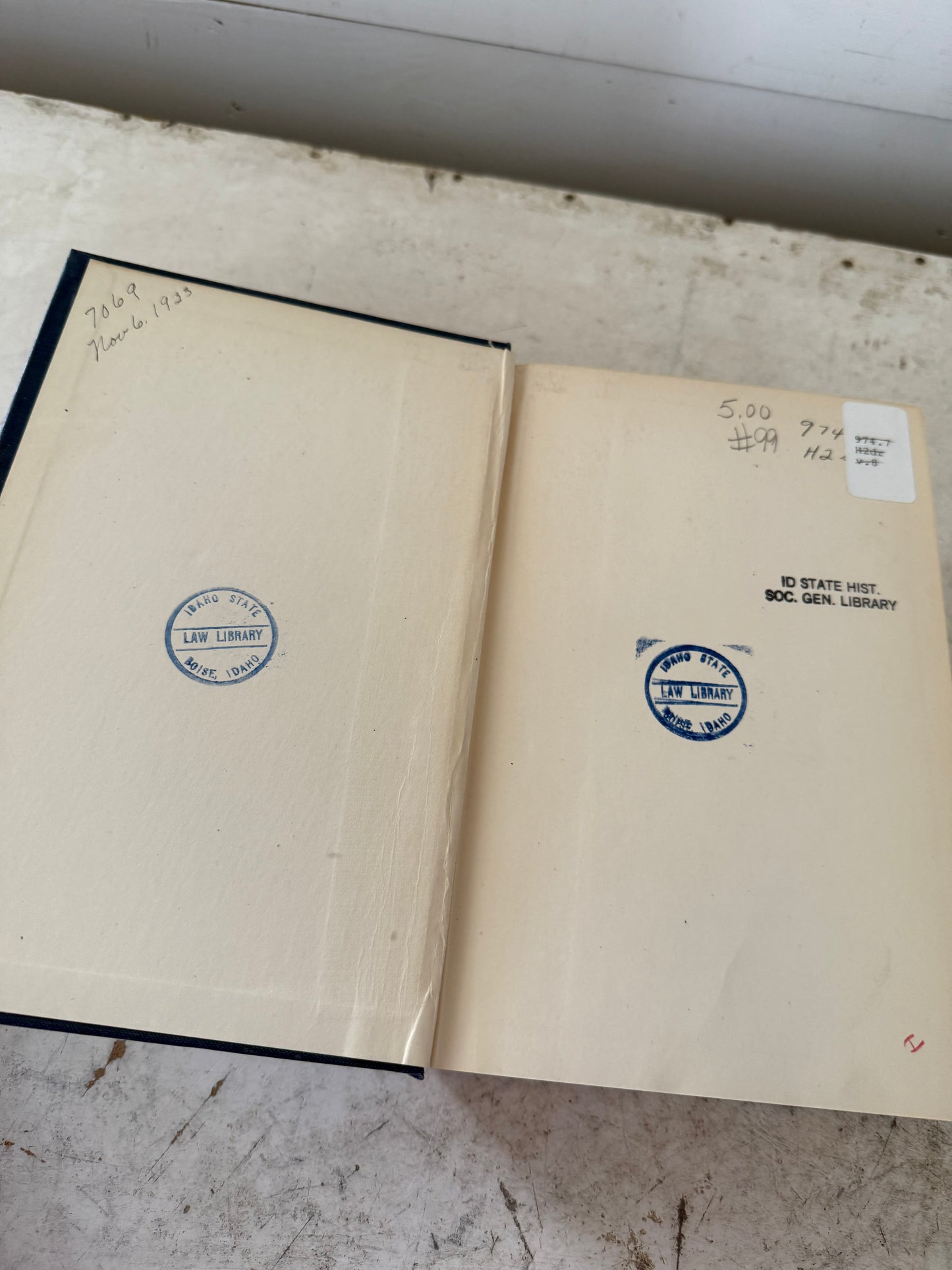 The Papers of Sir William Johnson (vol VIII) - library copy