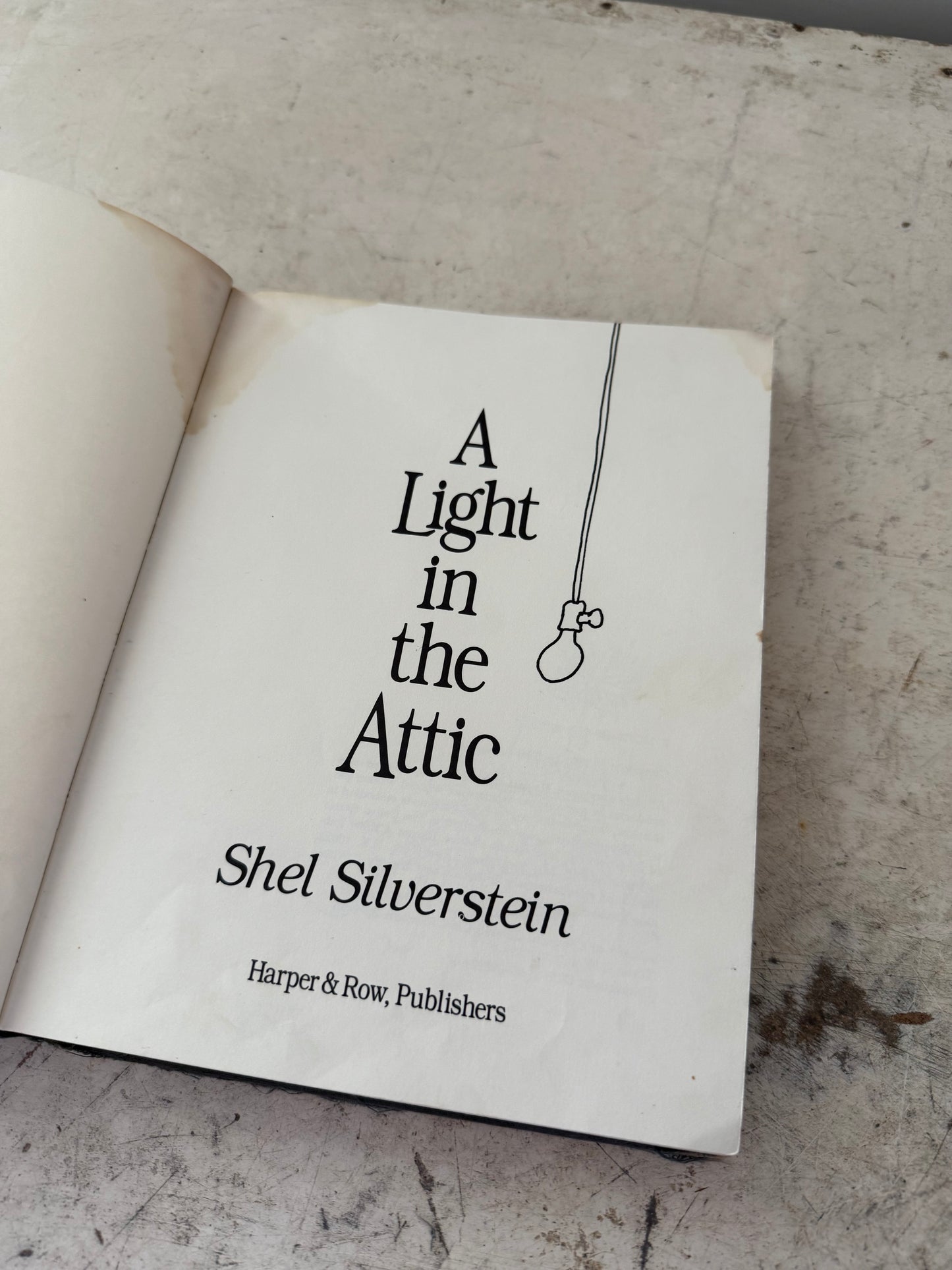 A Light in the Attic - Shel Silverstein 1981