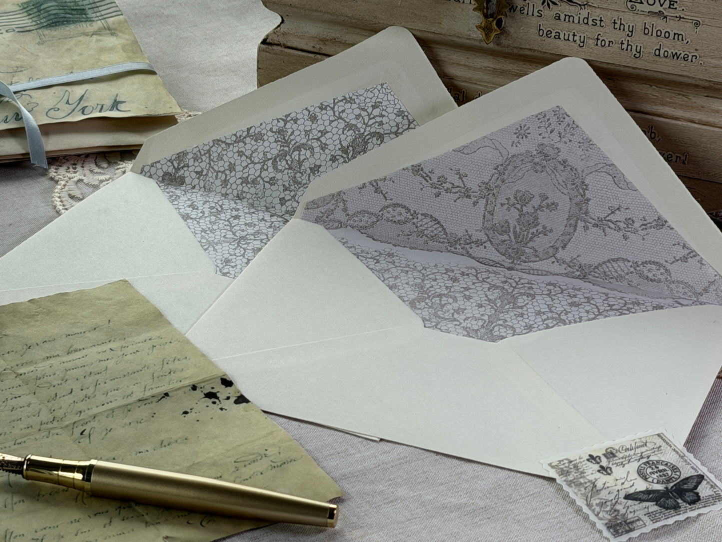 Lace | Stamp | IOD Iron Orchid Designs